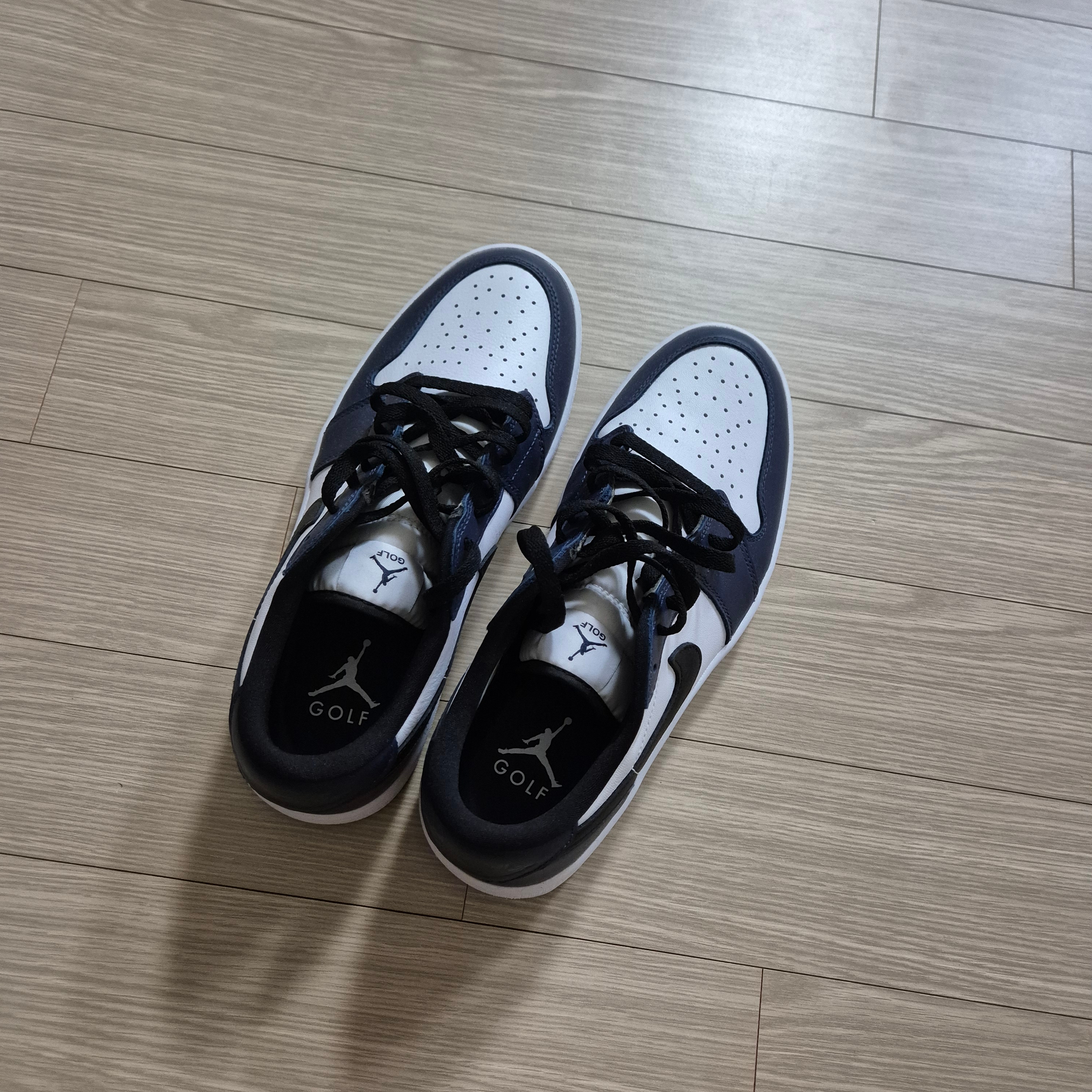 Jordan 1 Low Golf Midnight Navy 착용 스타일