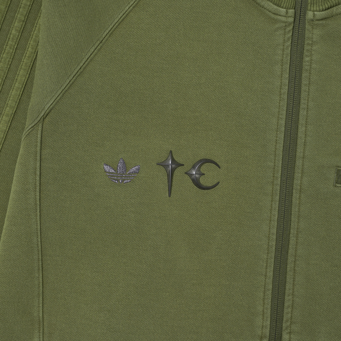 【Adidas x Thug Club】 Track Top Focus Olive - KR Sizing 아디다스 x 떠그 클럽 트랙탑 포커스 올리브 - KR 사이즈