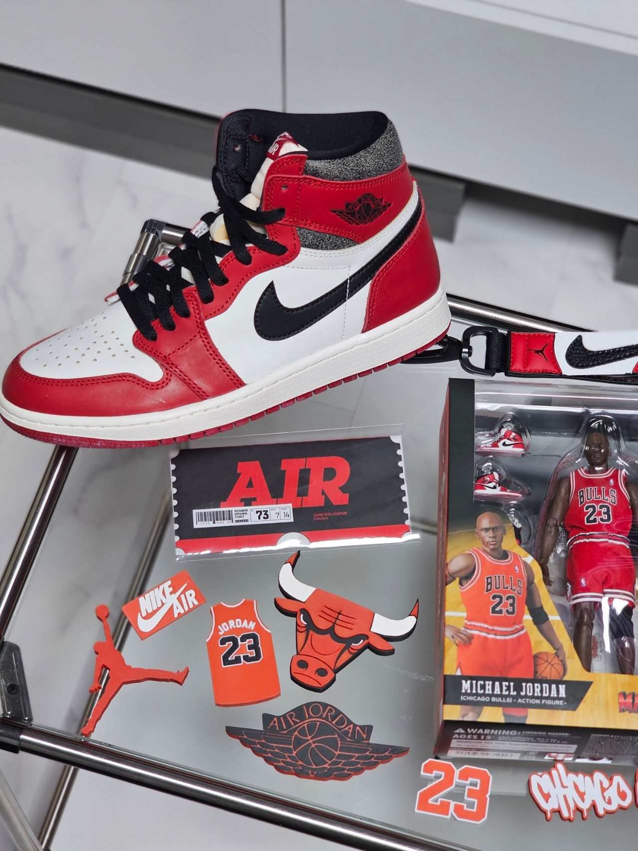 Jordan 1 Retro High OG Chicago 2022 착용 스타일 - 3
