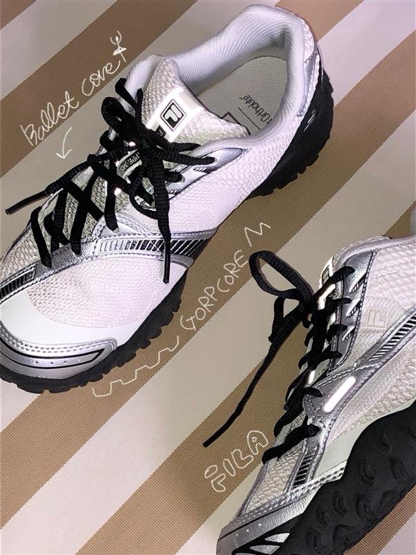 [6% 적립]Fila Echappe V2 Black 착용 스타일 - 5