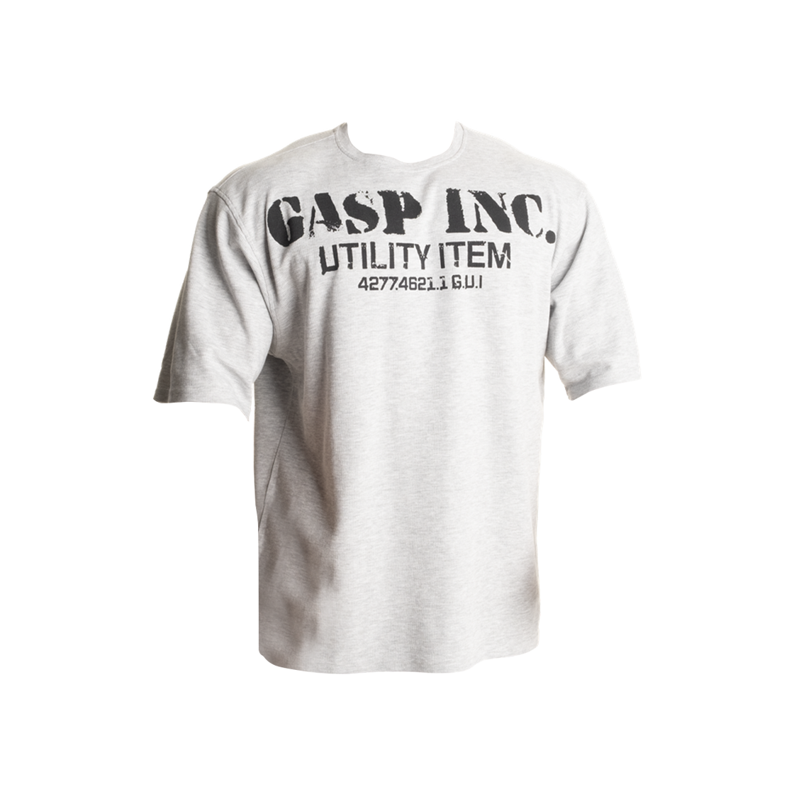 가스프 아이언 써멀 티셔츠 그레이 멜란지(Gasp Iron Thermal T-Shirt Grey Melange)