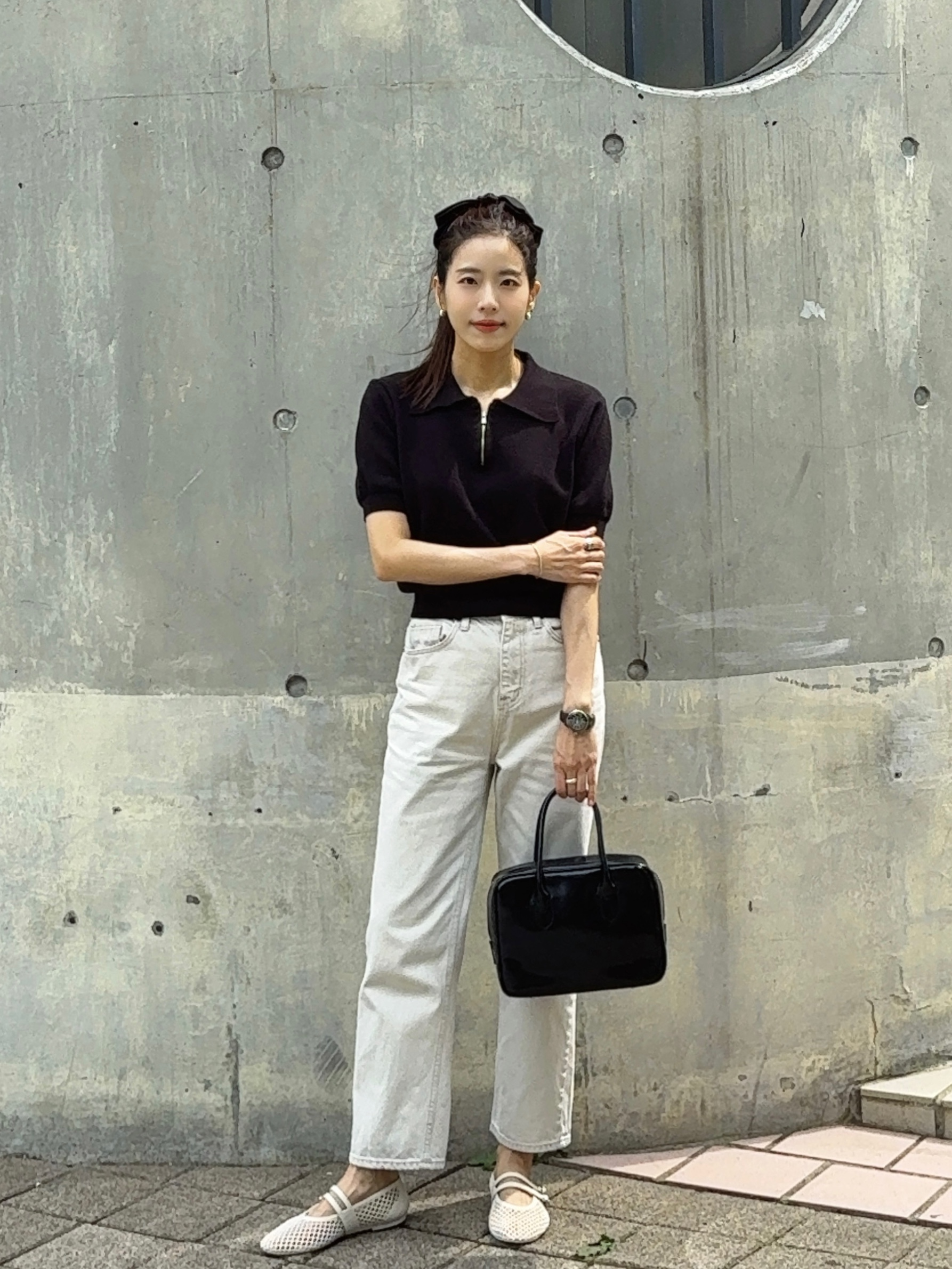 Chanel J12 Watch 33mm Quartz Black 착용 스타일 - 1