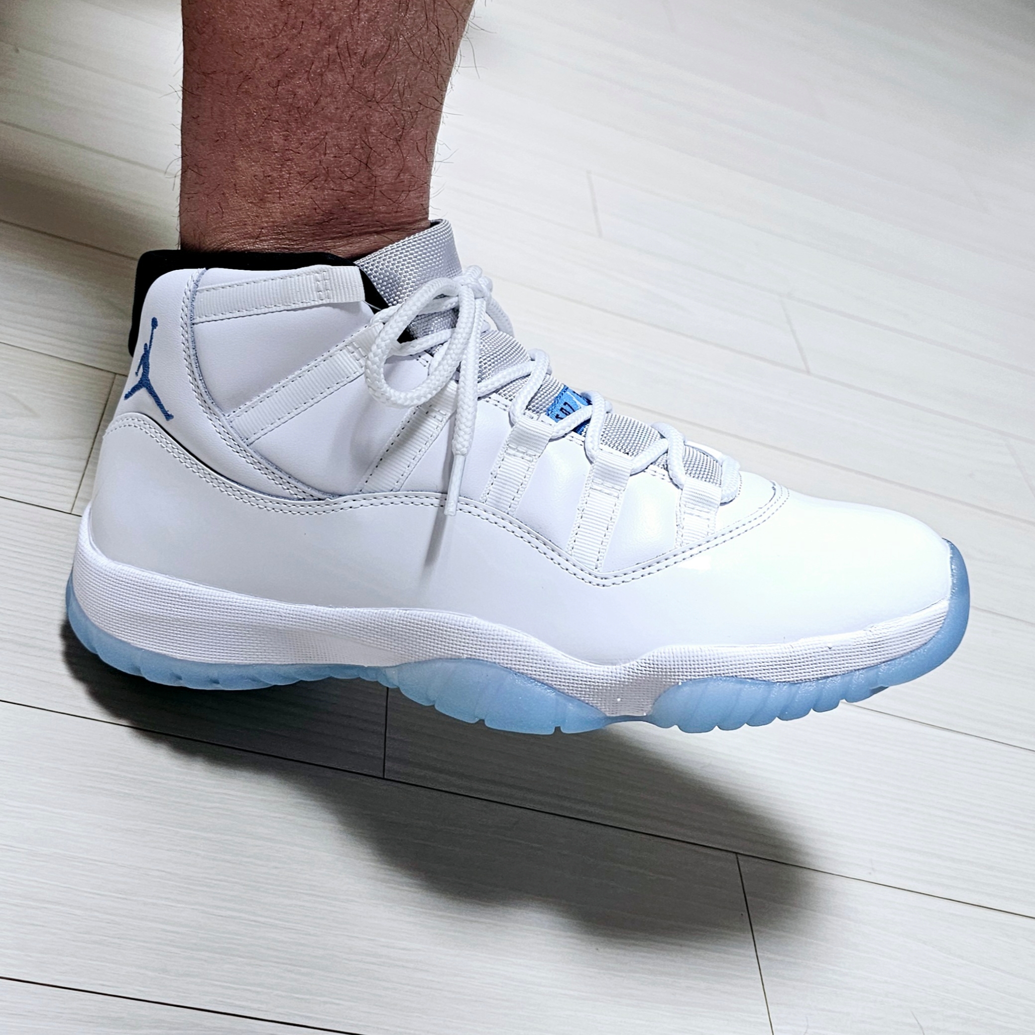 Jordan 11 Retro Legend Blue 2024 착용 스타일