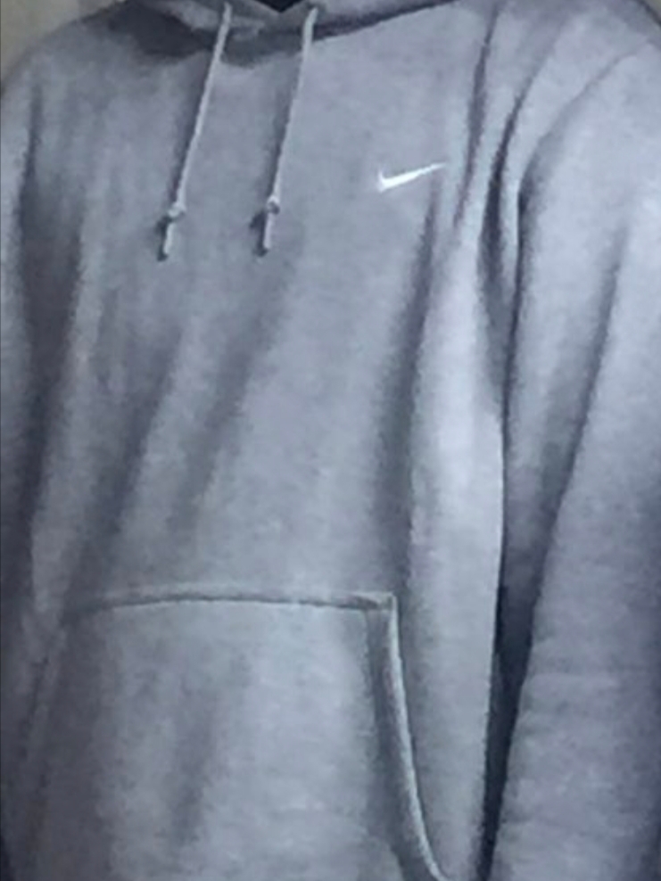 Nike Solo Swoosh Fleece Pullover Hoodie Grey - Asia 착용 스타일
