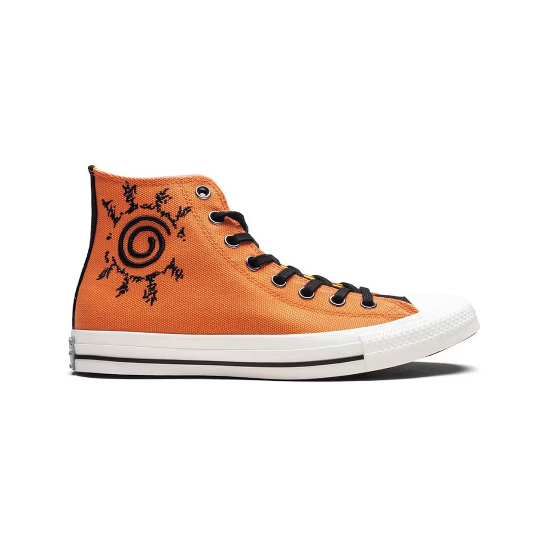 Converse x Naruto Shippuden Chuck Taylor All Star Pale Magma Yellow, Converse x Naruto Kakashi Chuck Taylor All Star Barely Grey 착용 스타일 - 2