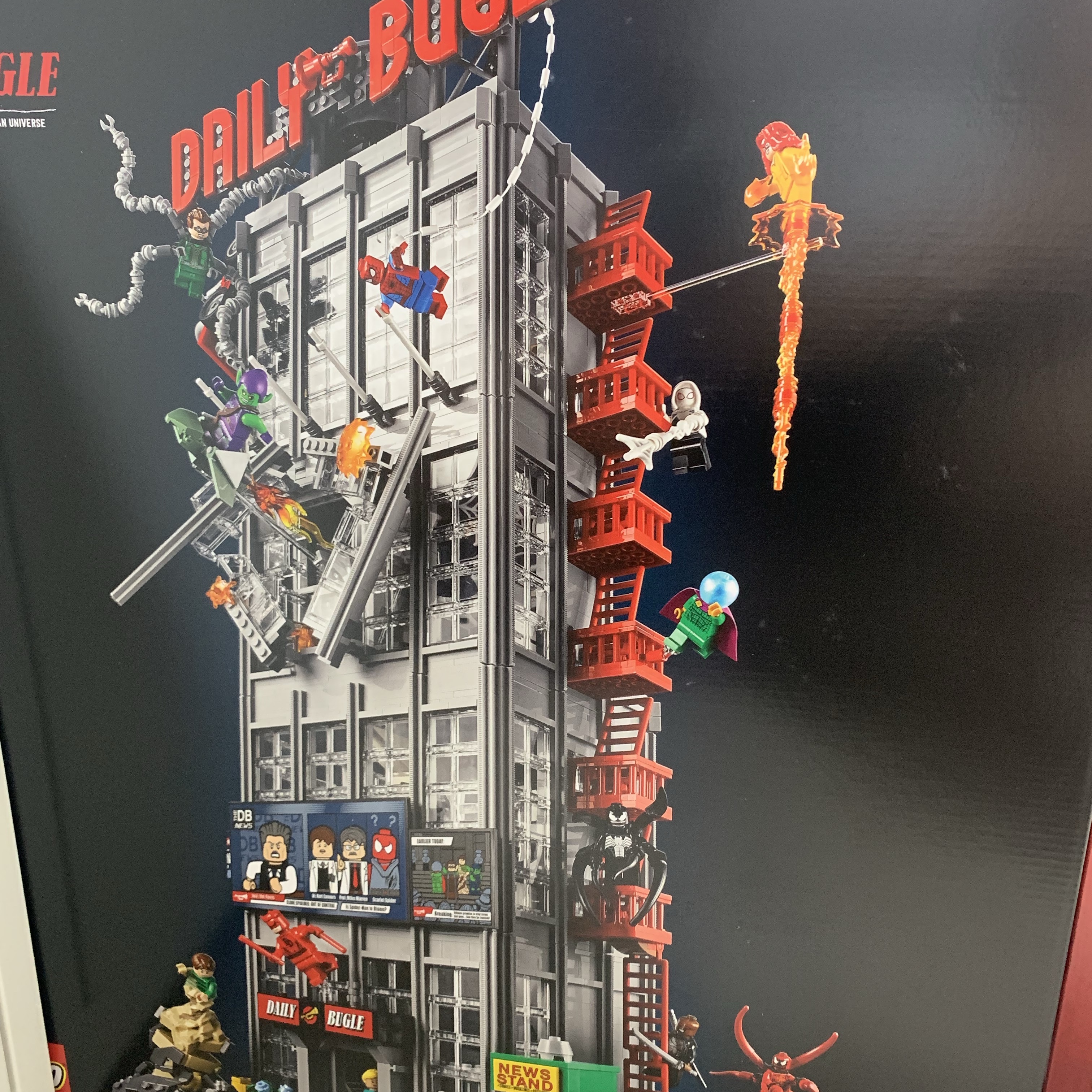 Lego Marvel Daily Bugle 착용 스타일