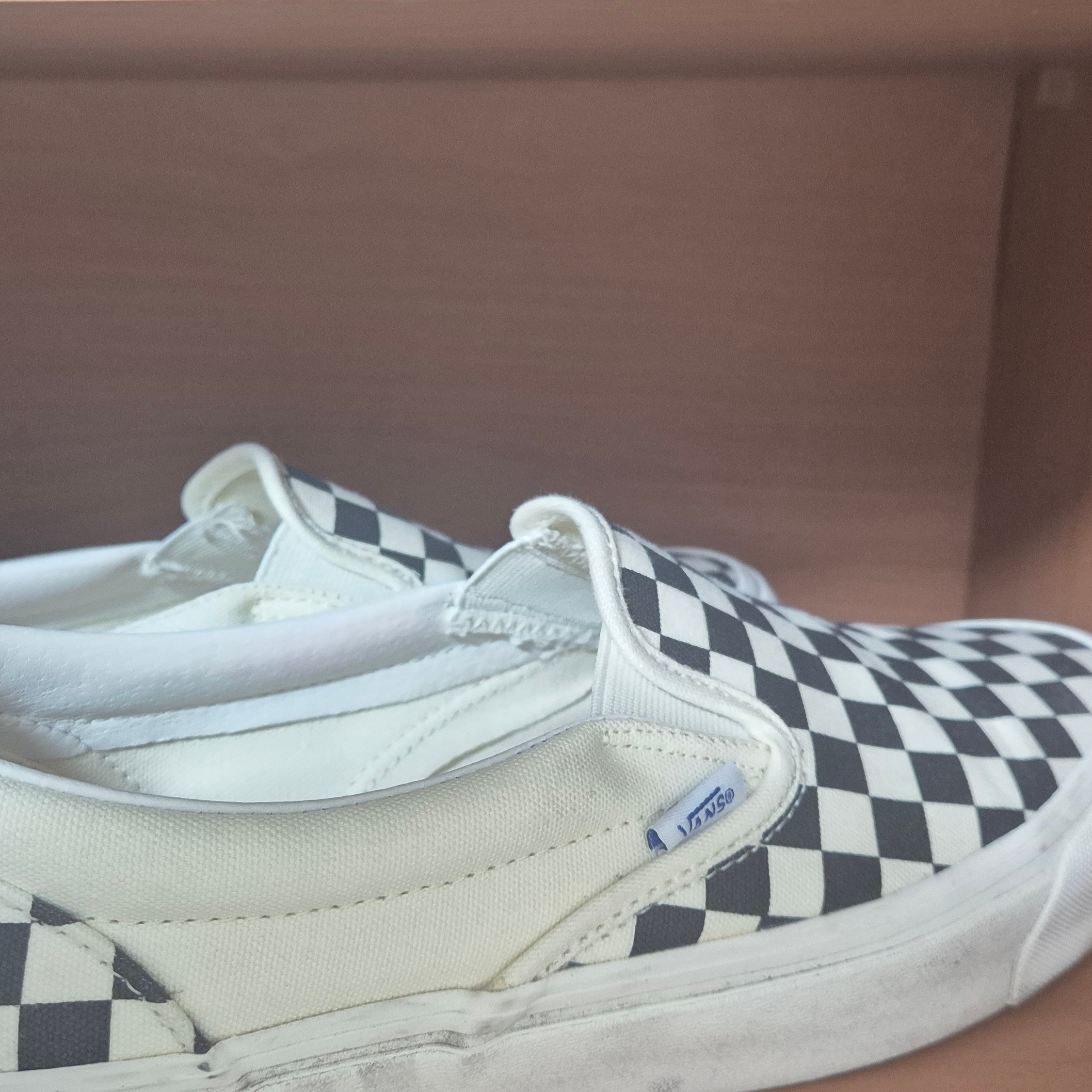 Vans Vault OG Classic Slip-On Checkerboard 착용 스타일