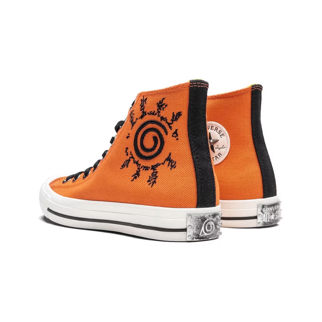 Converse x Naruto Shippuden Chuck Taylor All Star Pale Magma Yellow, Converse x Naruto Kakashi Chuck Taylor All Star Barely Grey 착용 스타일 - 3