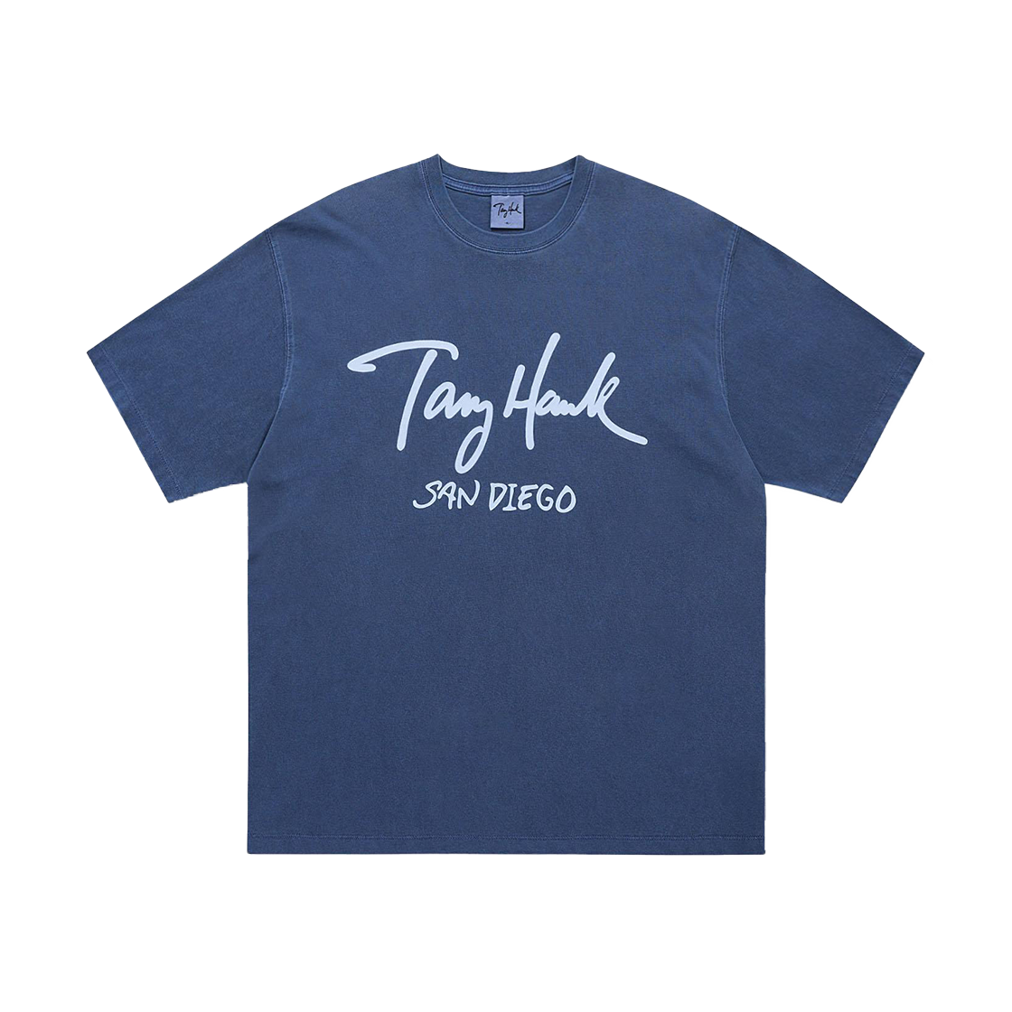 토니호크 피그먼트 다잉 에센셜 티셔츠 네이비(TONYHAWK Pigment Dyeing Essential T-Shirt Navy)