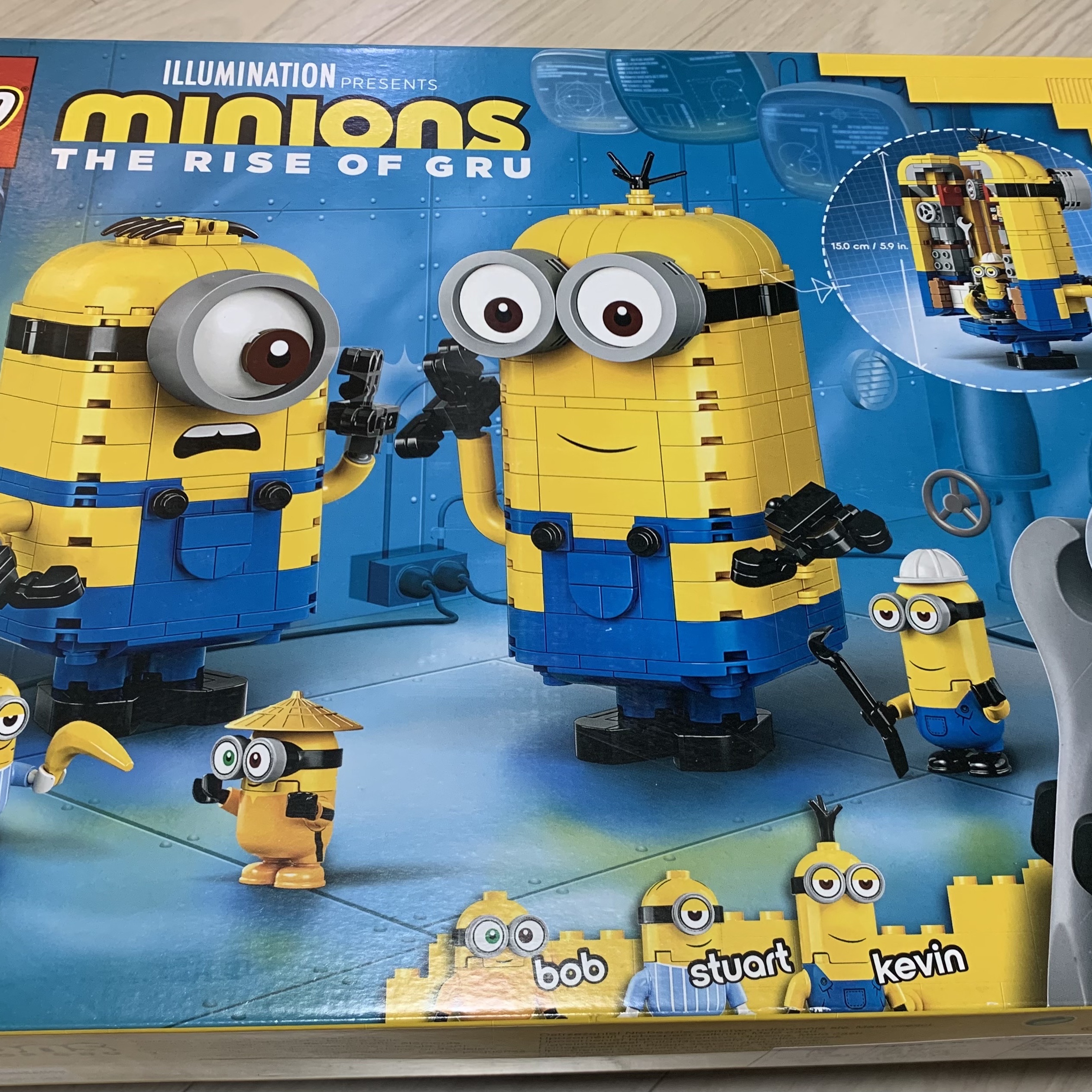 Lego Minions Brick-Built Minions and Their Lair 착용 스타일