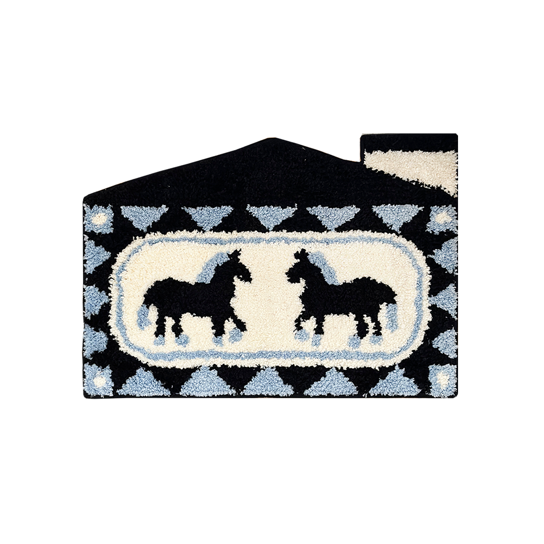 P00000CF POUPPET Pony House Door Mat