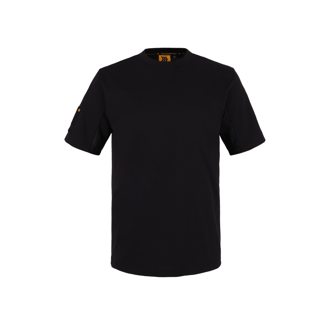 윌비 랩 소로나 메쉬 반팔 티셔츠 블랙(WILLBE LAB Sorona Mesh Short-Sleeved T-Shirt Black) - 1
