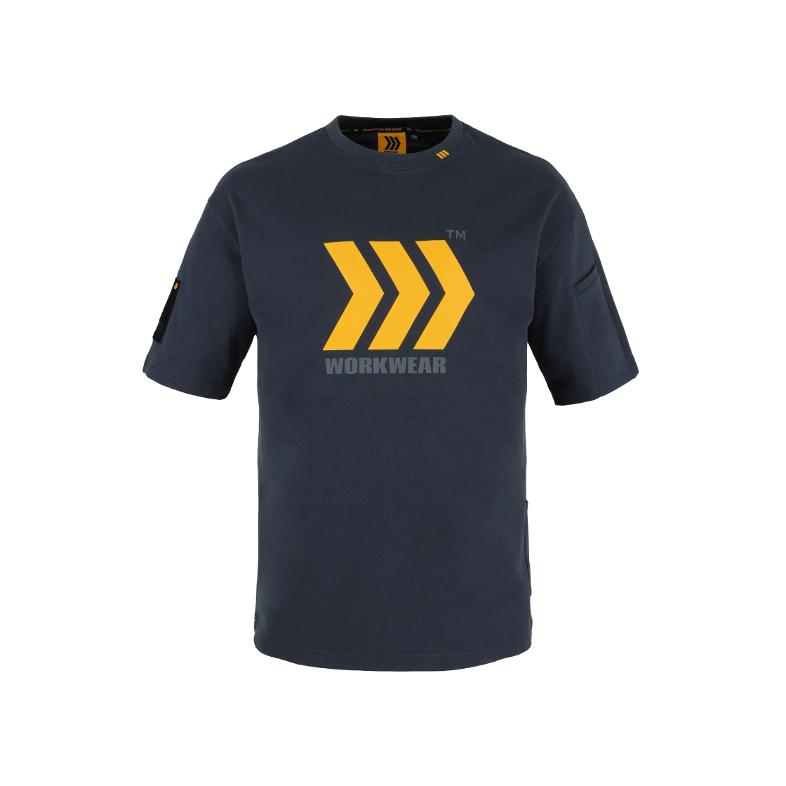 윌비 랩 에코 심볼 반팔티셔츠 블루(WILLBE LAB Eco Symbol Short-Sleeved T-Shirt Blue)