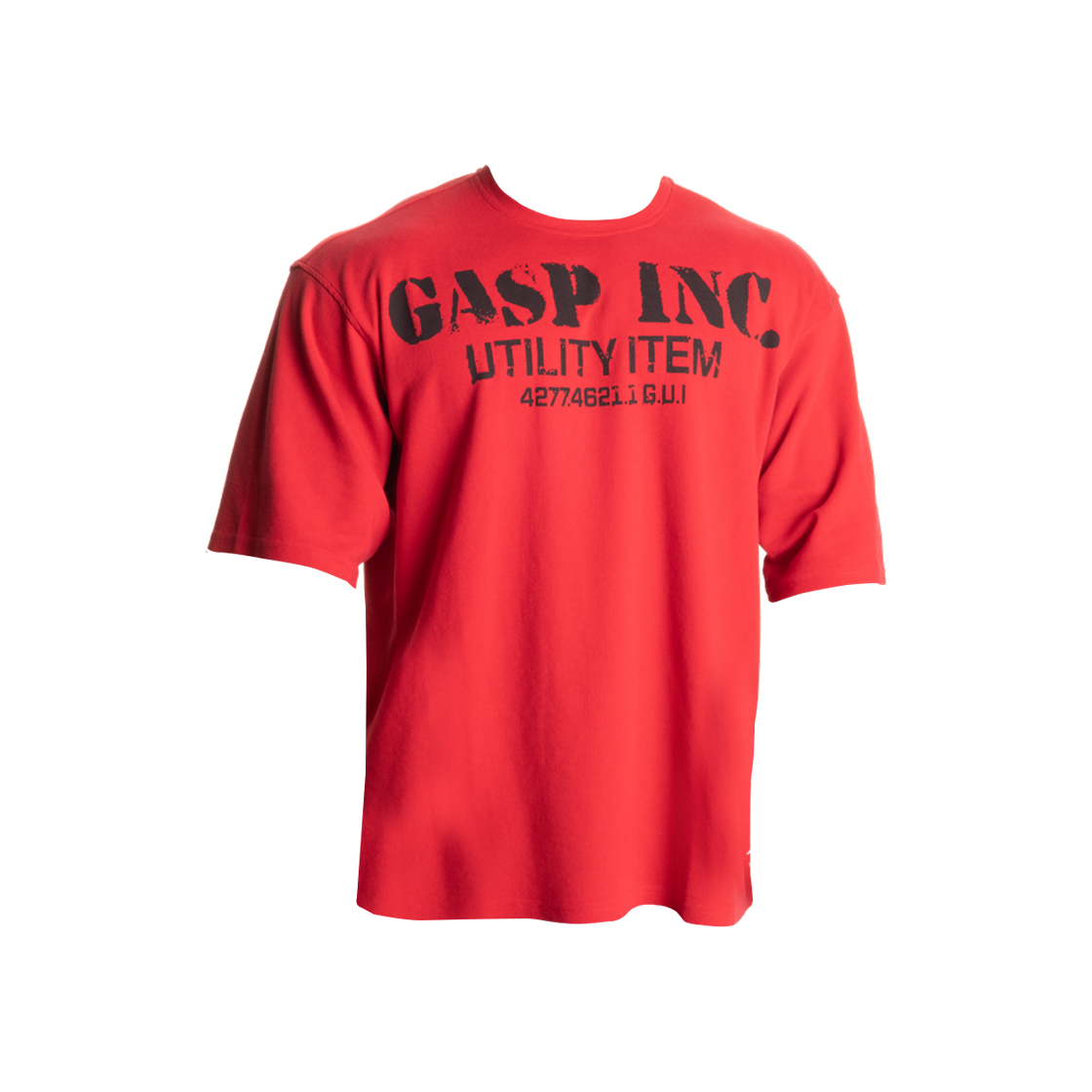 220912-370 Gasp Iron Thermal T-Shirt Chili Red
