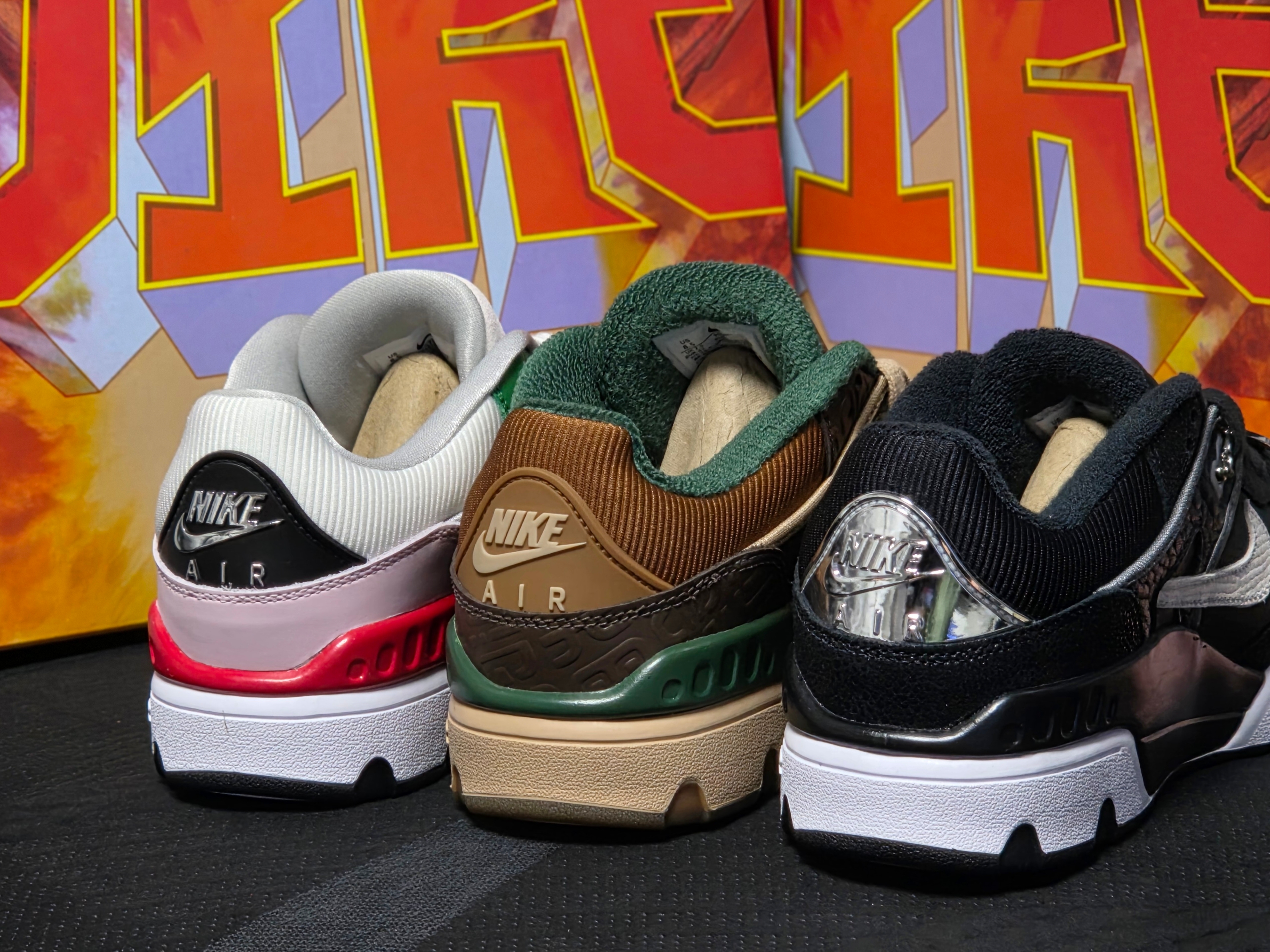 Nike x Nigo Air Force 3 Low SP Black and White, Nike x Nigo Air Force 3 Low SP Baroque Brown and Pecan 착용 스타일 - 9