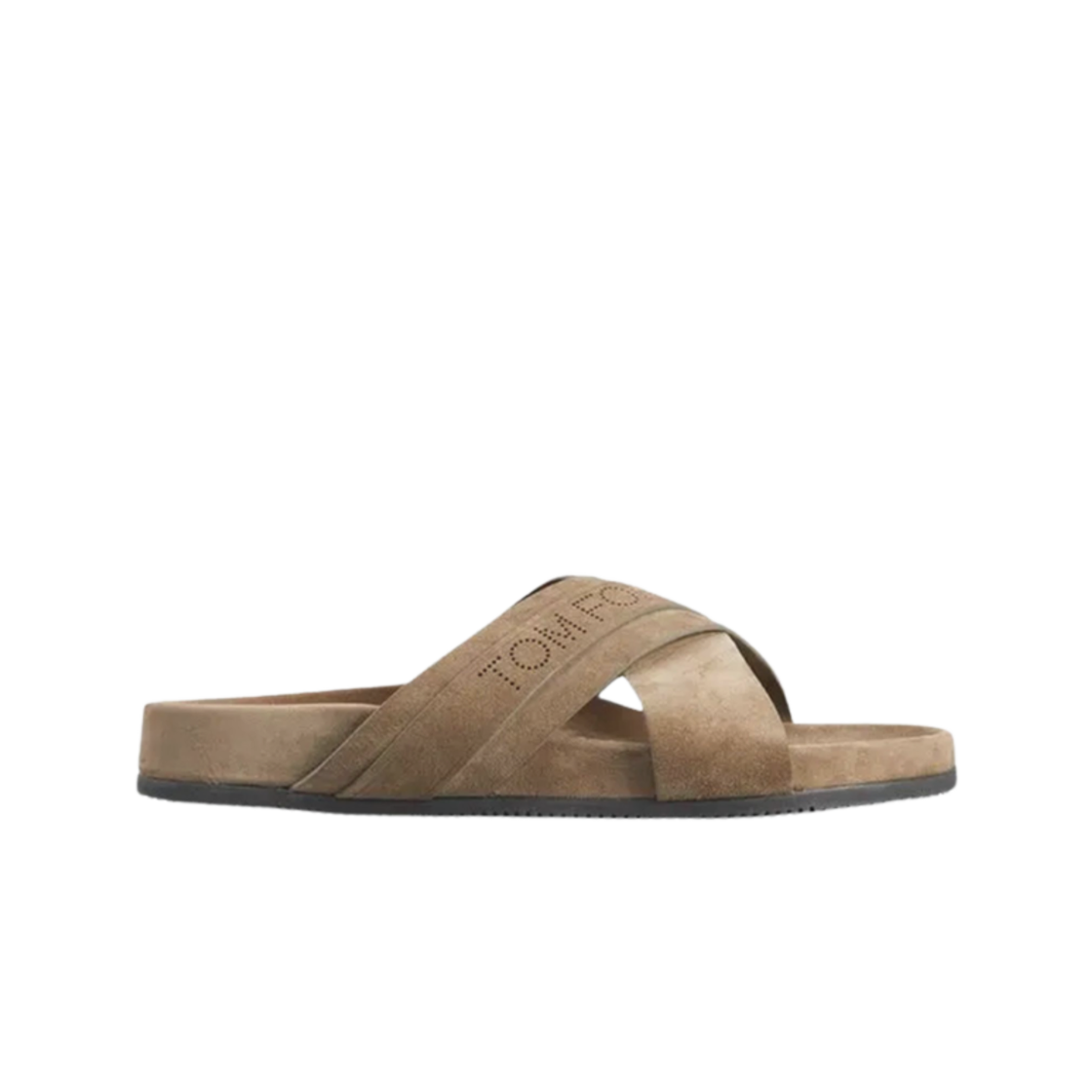 J1299-LCL046N-1B001 Tom Ford Suede Sandal Brown
