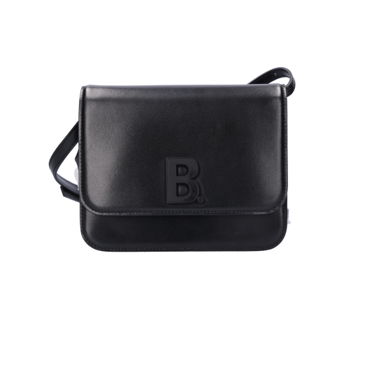 ITUKTALKDWJT Balenciaga B Logo Small Leather Bag Black