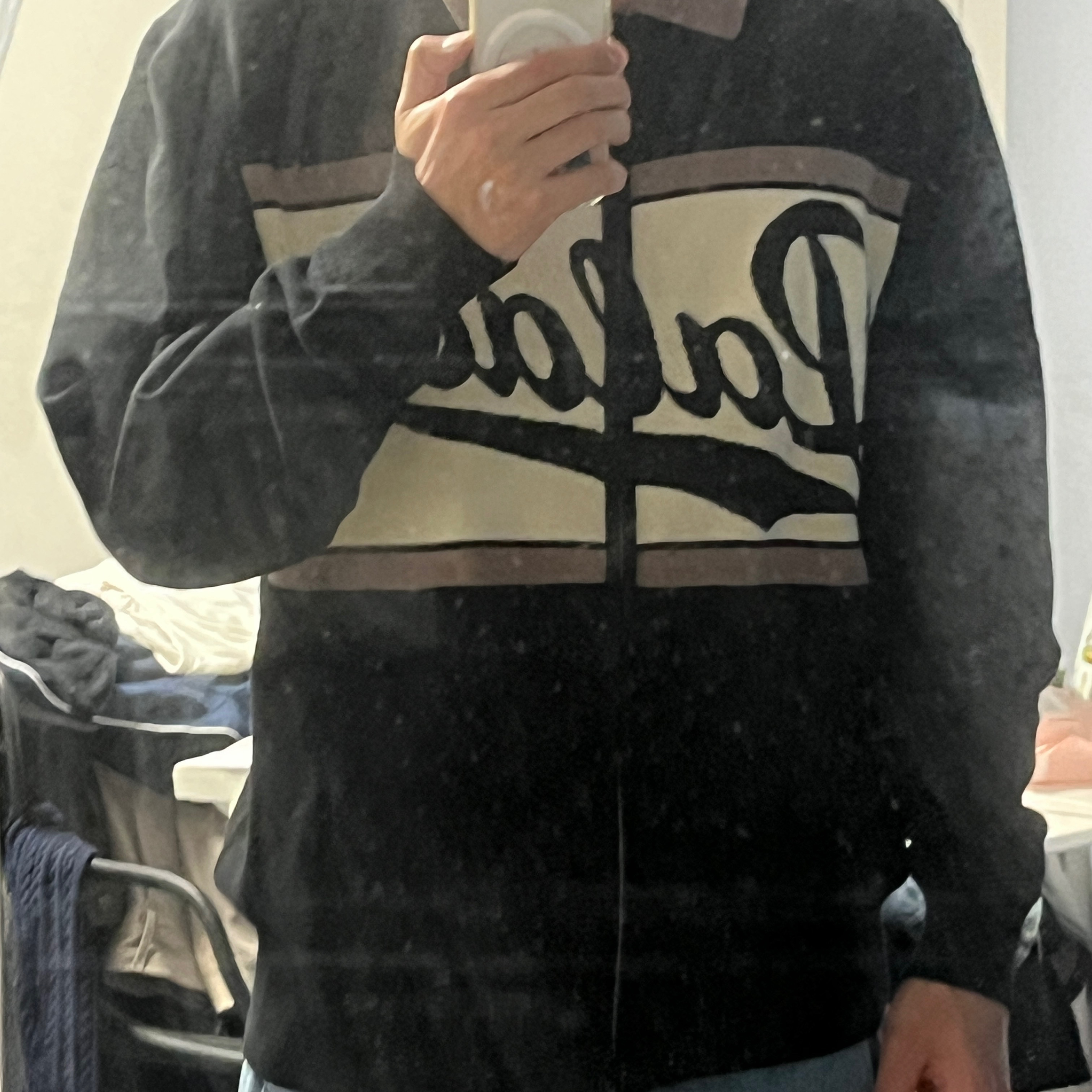 Palace Soul Knit Black - 25SS 착용 스타일 - 2