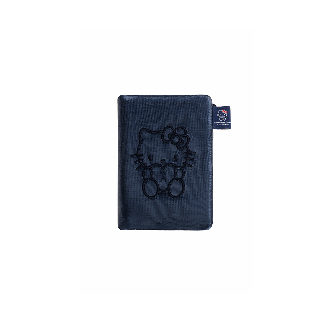 0JSQ1WT01NYF Joseph&Stacey Sleek Travel Wallet Hello Kitty Navy - 대표 이미지 #1