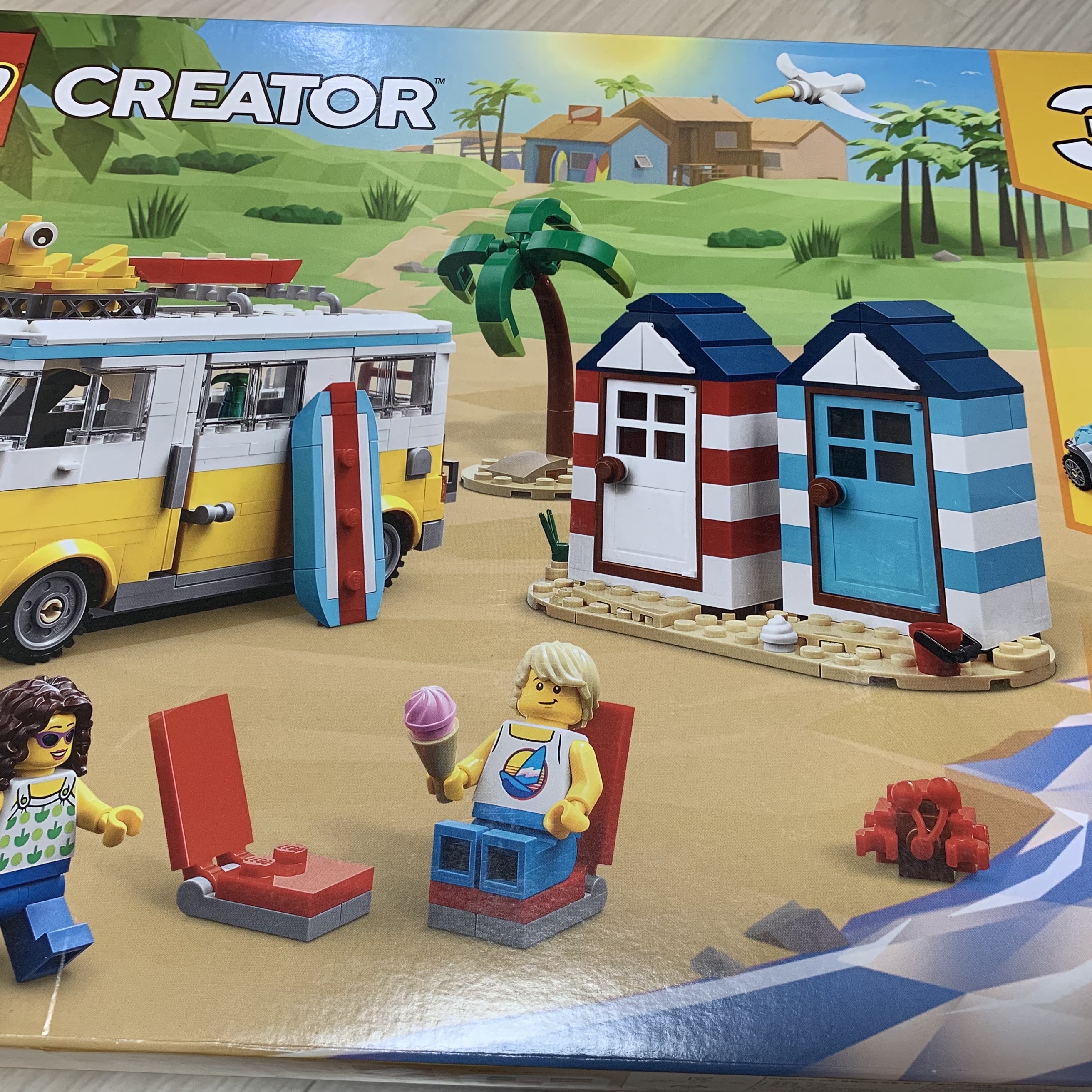 Lego Creator Beach Camper Van 착용 스타일