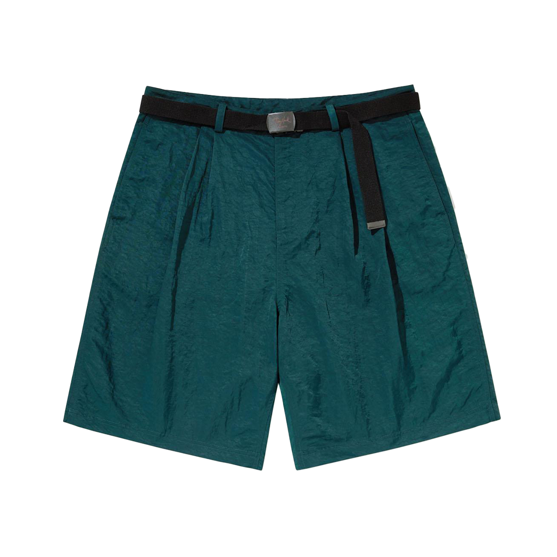 토니호크 나일론 투턱 쇼츠 그린(TONYHAWK Nylon Two Tuck Shorts Green)