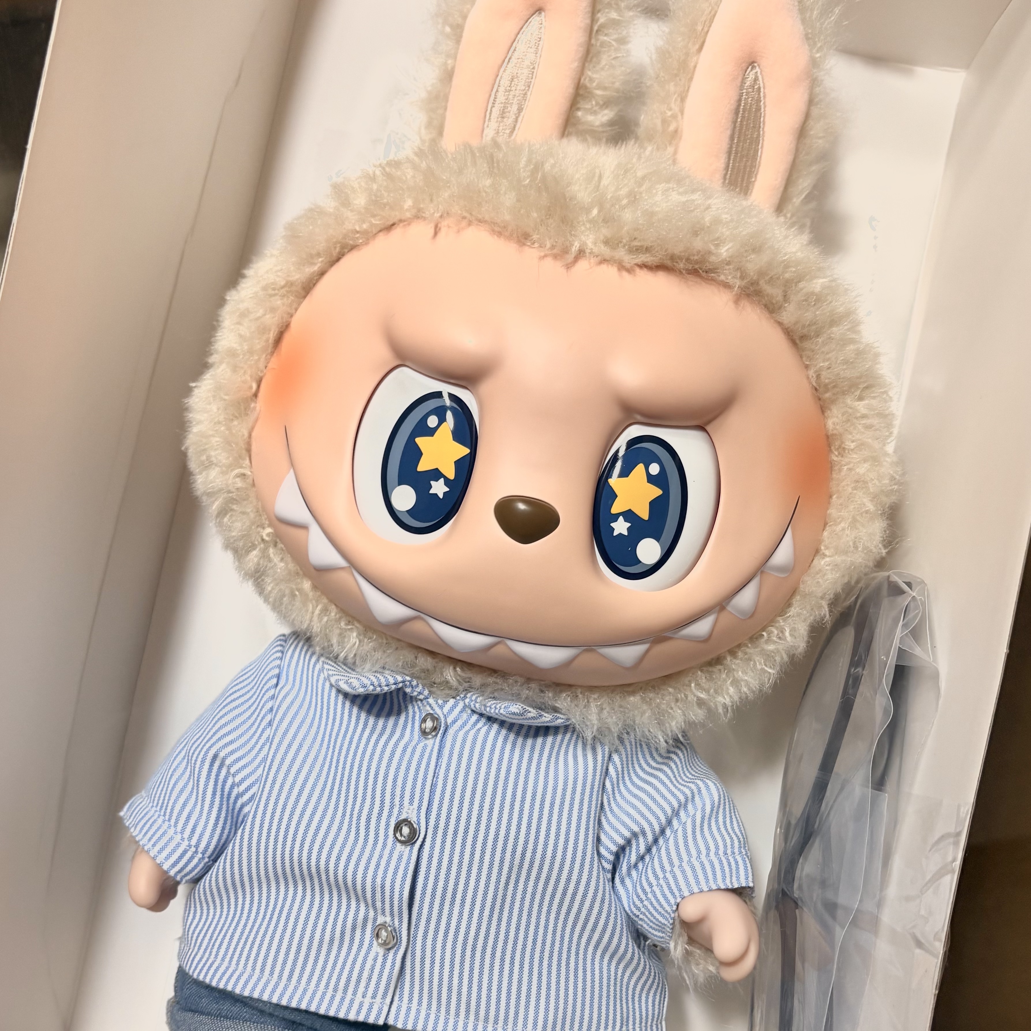 Pop Mart Labubu Flip with Me Doll 착용 스타일