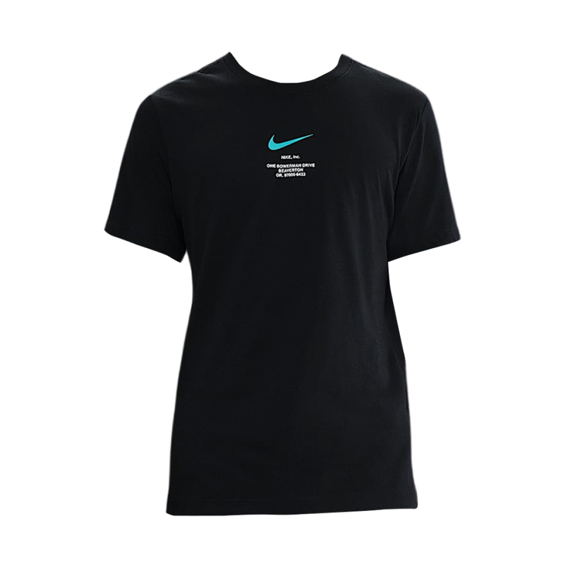 나이키 NSW 애슬레틱스 티셔츠 블랙 더스티 캑터스 - 아시아(Nike NSW Athletic T-Shirt Black Dusty Cactus - Asia) - 1