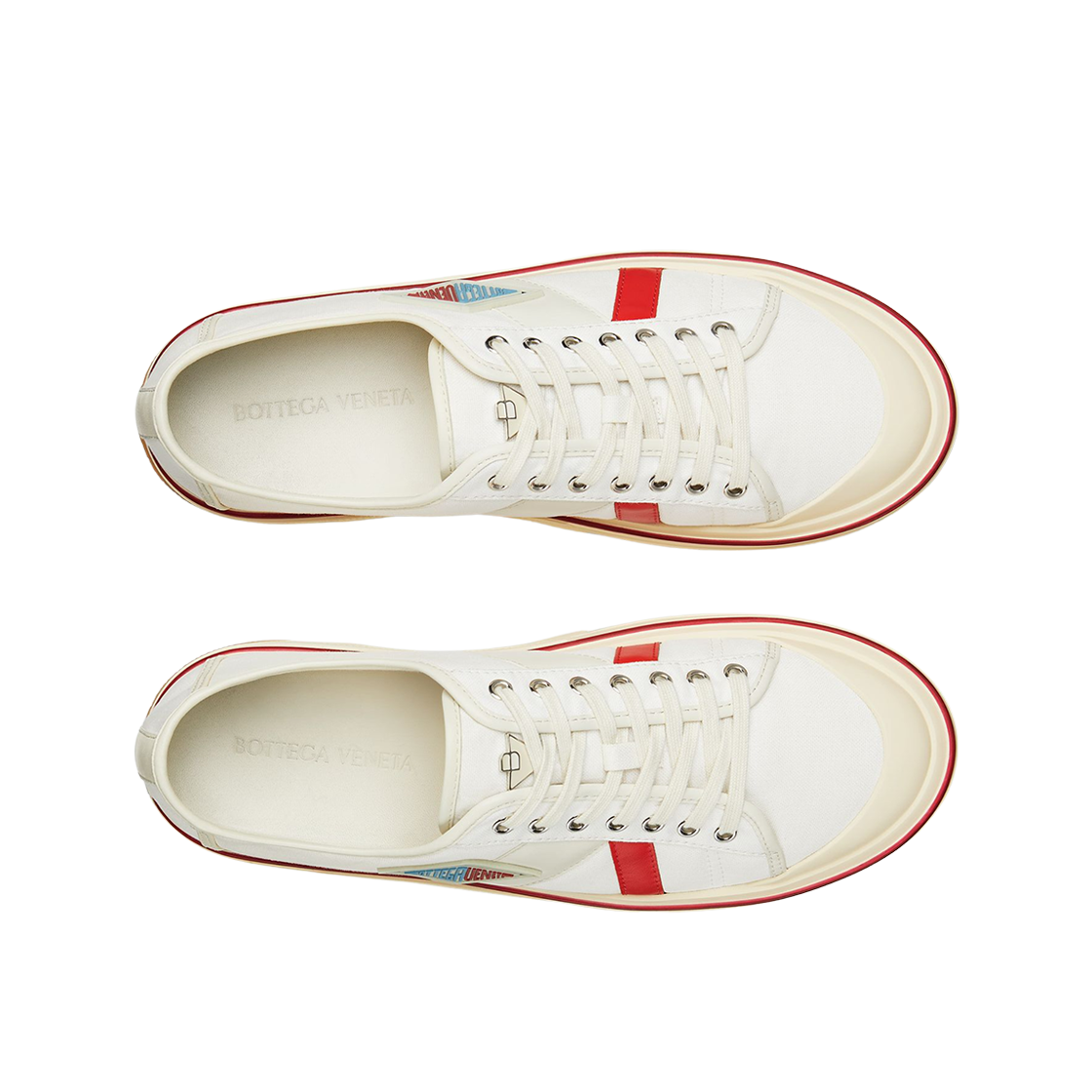 보테가 베네타 엘리엇 스니커즈 화이트 씨 솔트(Bottega Veneta Eliot Sneakers White Sea Salt) - 2