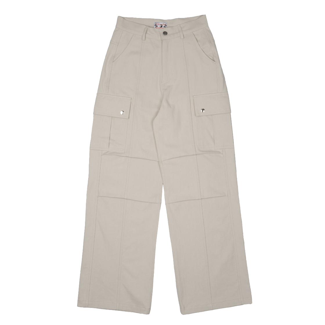 러프넥 더블 턱 카고 팬츠 베이지(Roughneck Double Tuck Cargo Pants Beige)