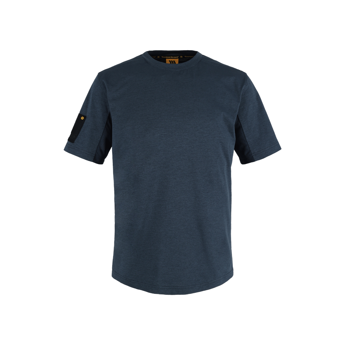 윌비 랩 소로나 메쉬 반팔 티셔츠 블루(WILLBE LAB Sorona Mesh Short-Sleeved T-Shirt Blue) - 1