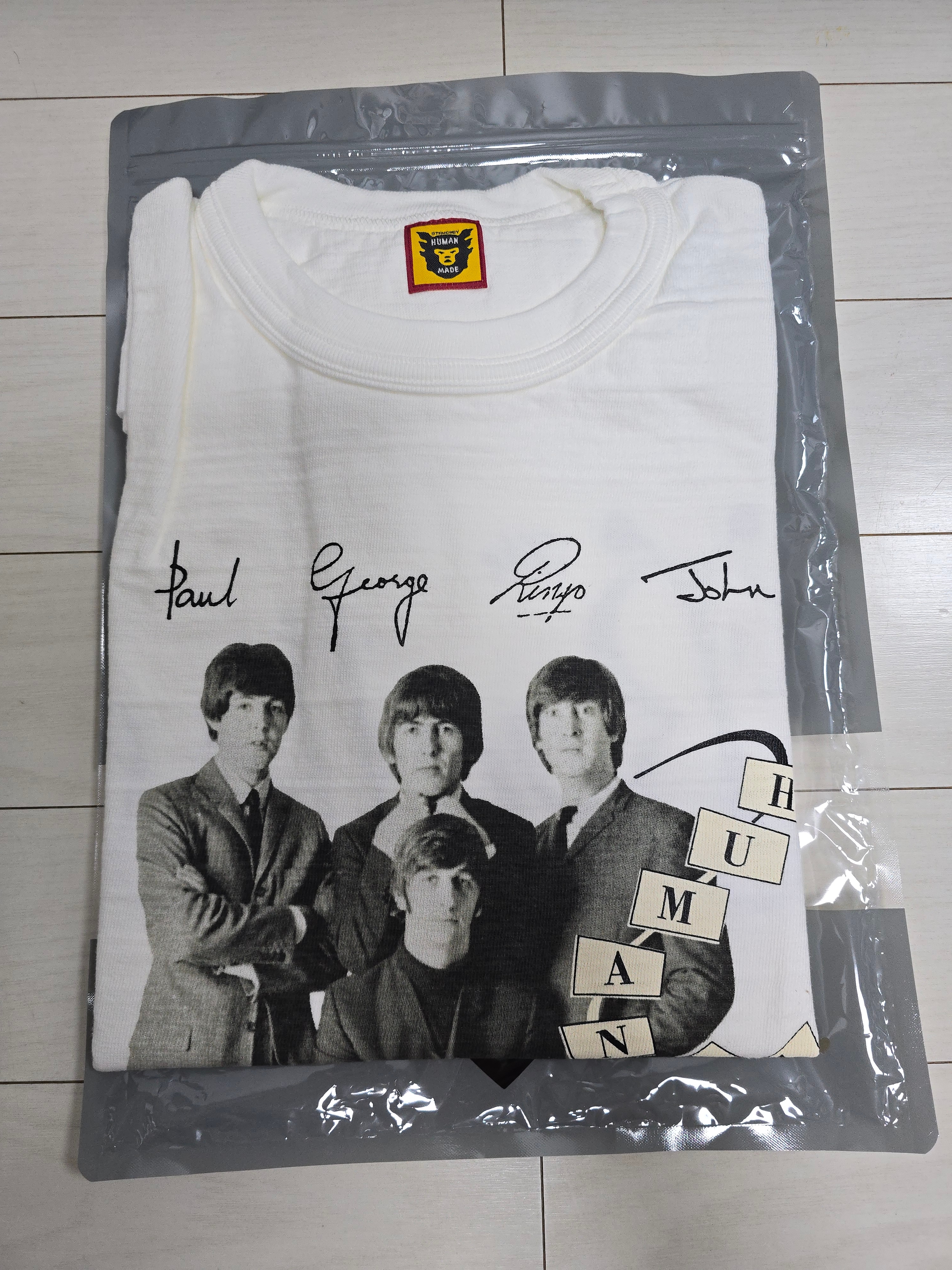 Human Made Beatles T-Shirt White 착용 스타일