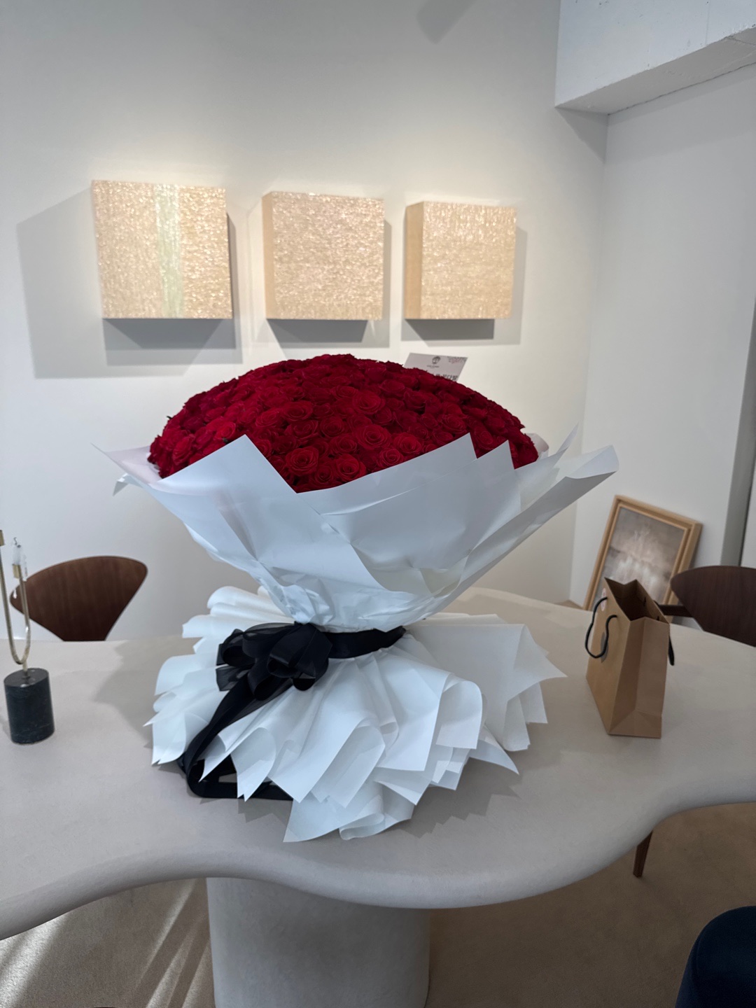Lego Bouquet of Roses 착용 스타일