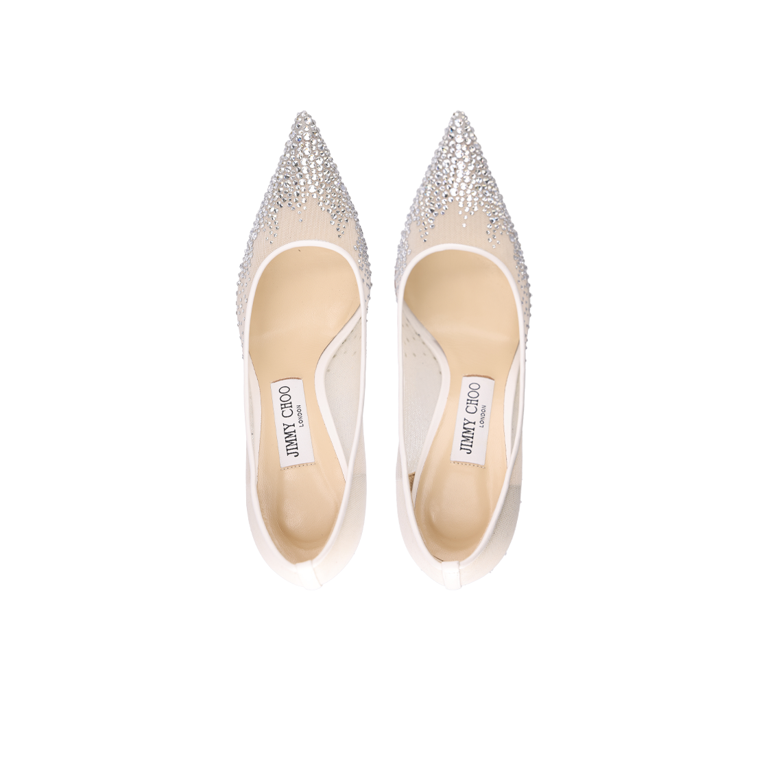 ITKDBOKBQSGB Jimmy Choo Pumps Heel Nylon Leather 36.5 - #4