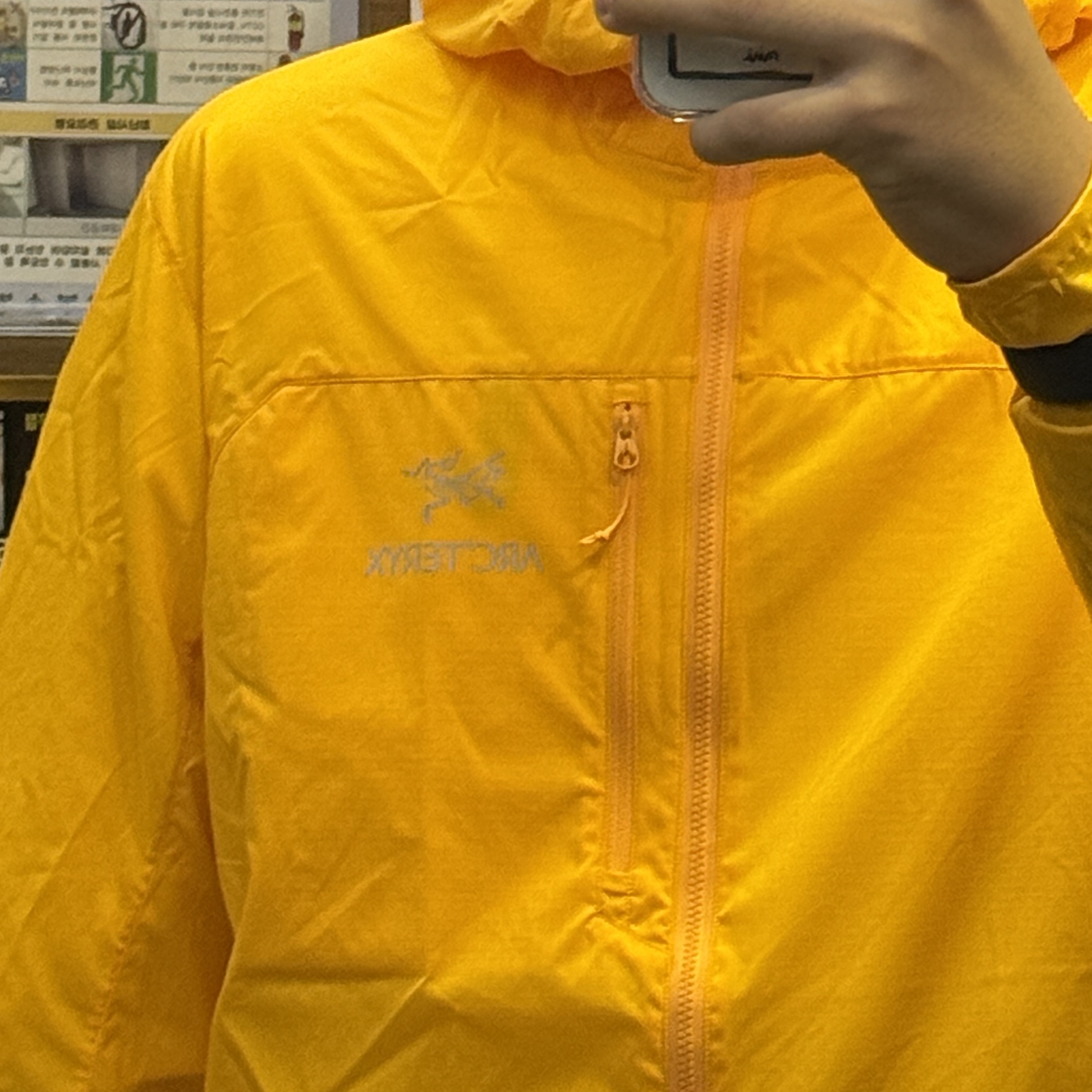 Arc'teryx Squamish Hoody Edziza 착용 스타일 - 2