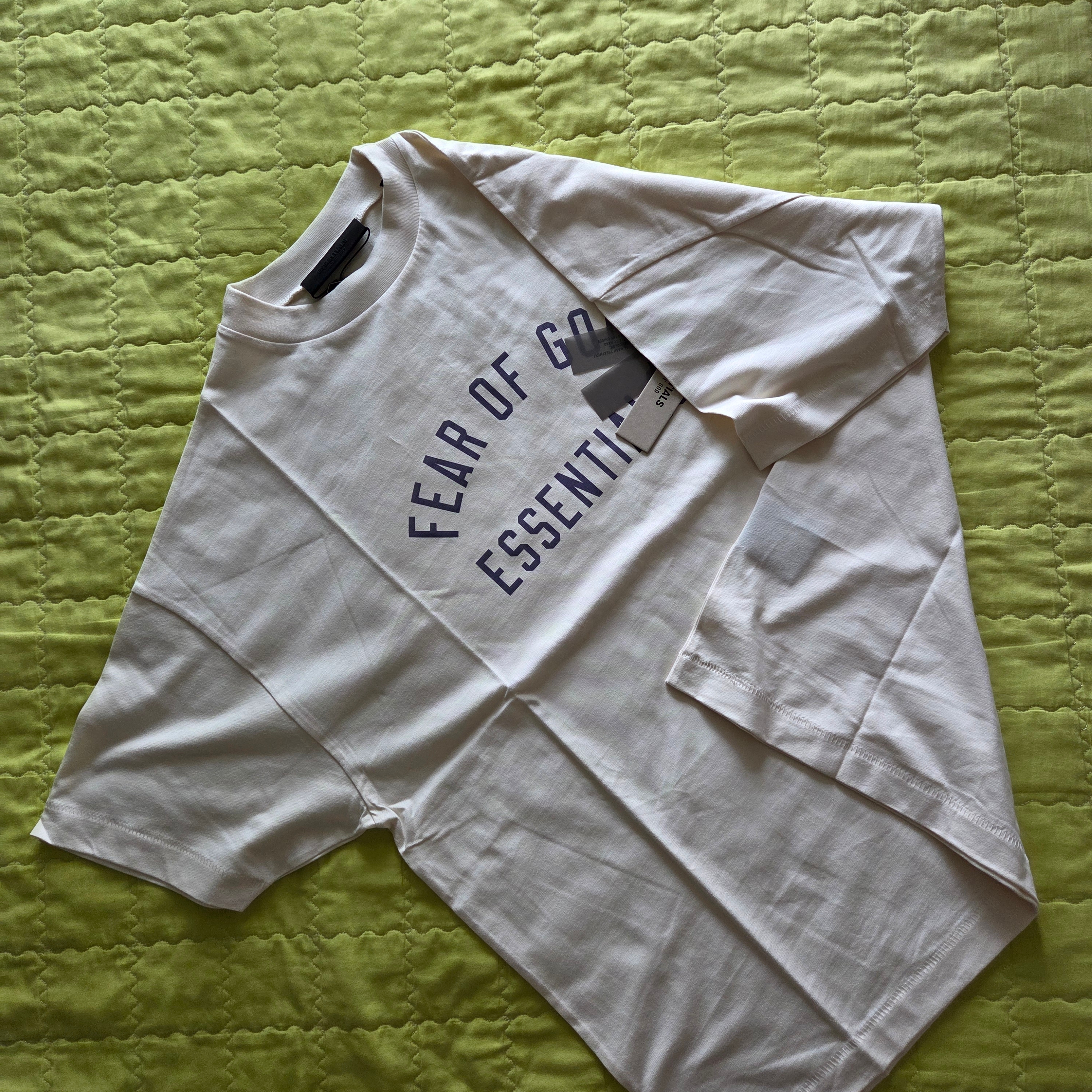 Essentials Jersey Crewneck Tee Shell - 24FW 착용 스타일