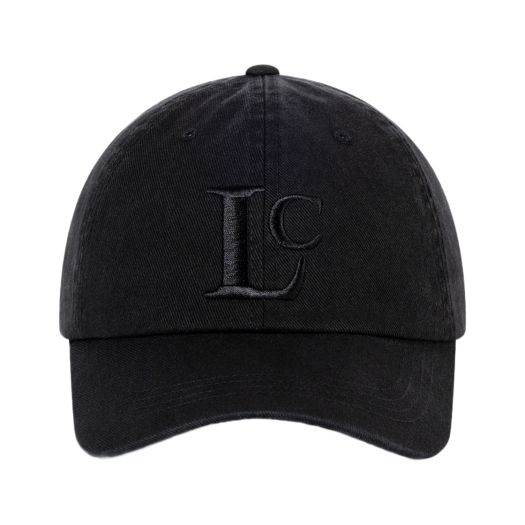 ★LOW CLASSIC★ Lc LOGO BALL CAPBLACK W) 로우클래식 로고 볼캡 블랙 | Low Classic | KREAM