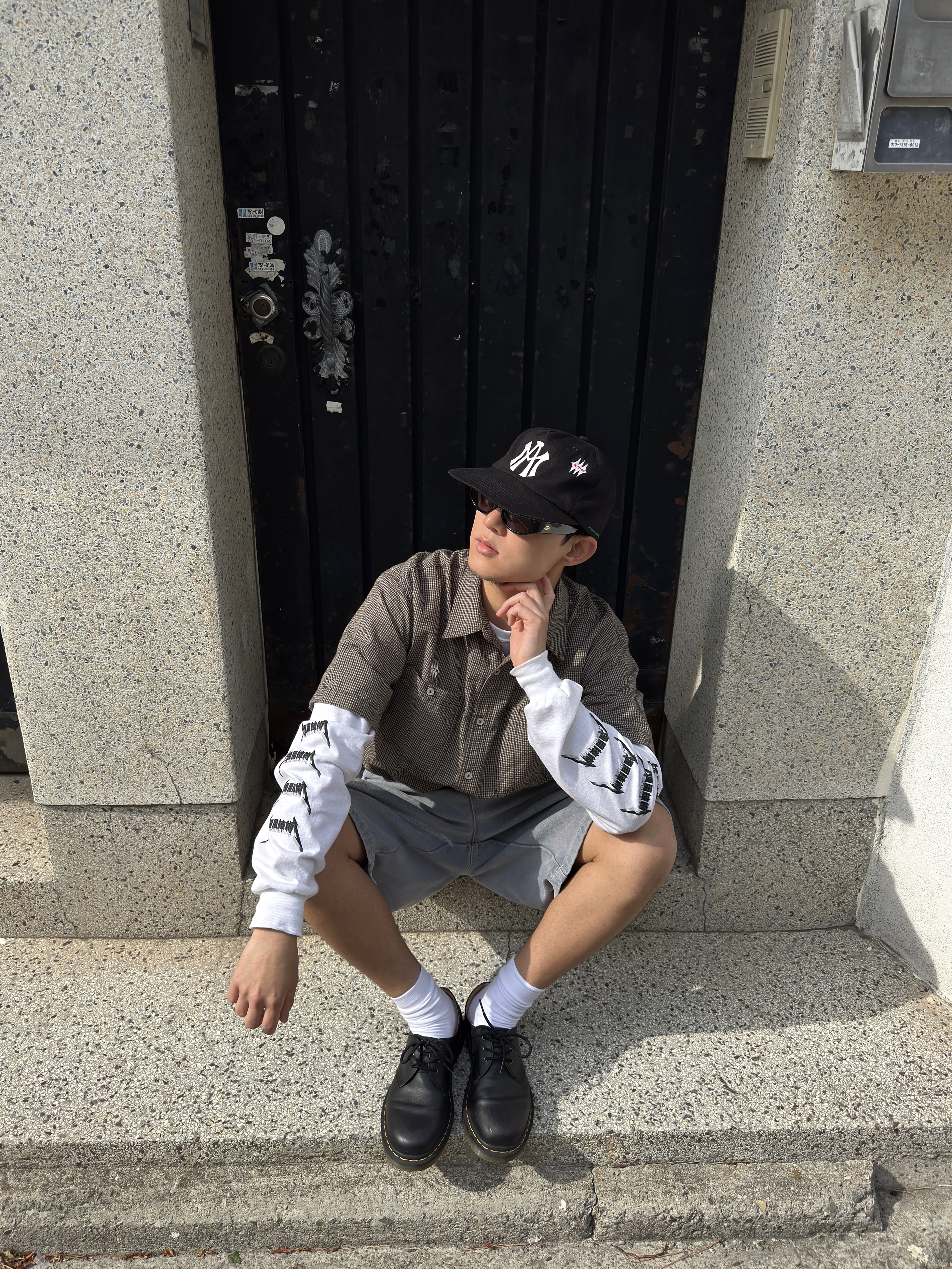 Dr. Martens 1461 Nappa Black, Dr. Martens 1461 Nappa Black 착용 스타일 - 2
