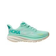 (W) Hoka Clifton 9 Sea Foam Aqua Breeze - Wide