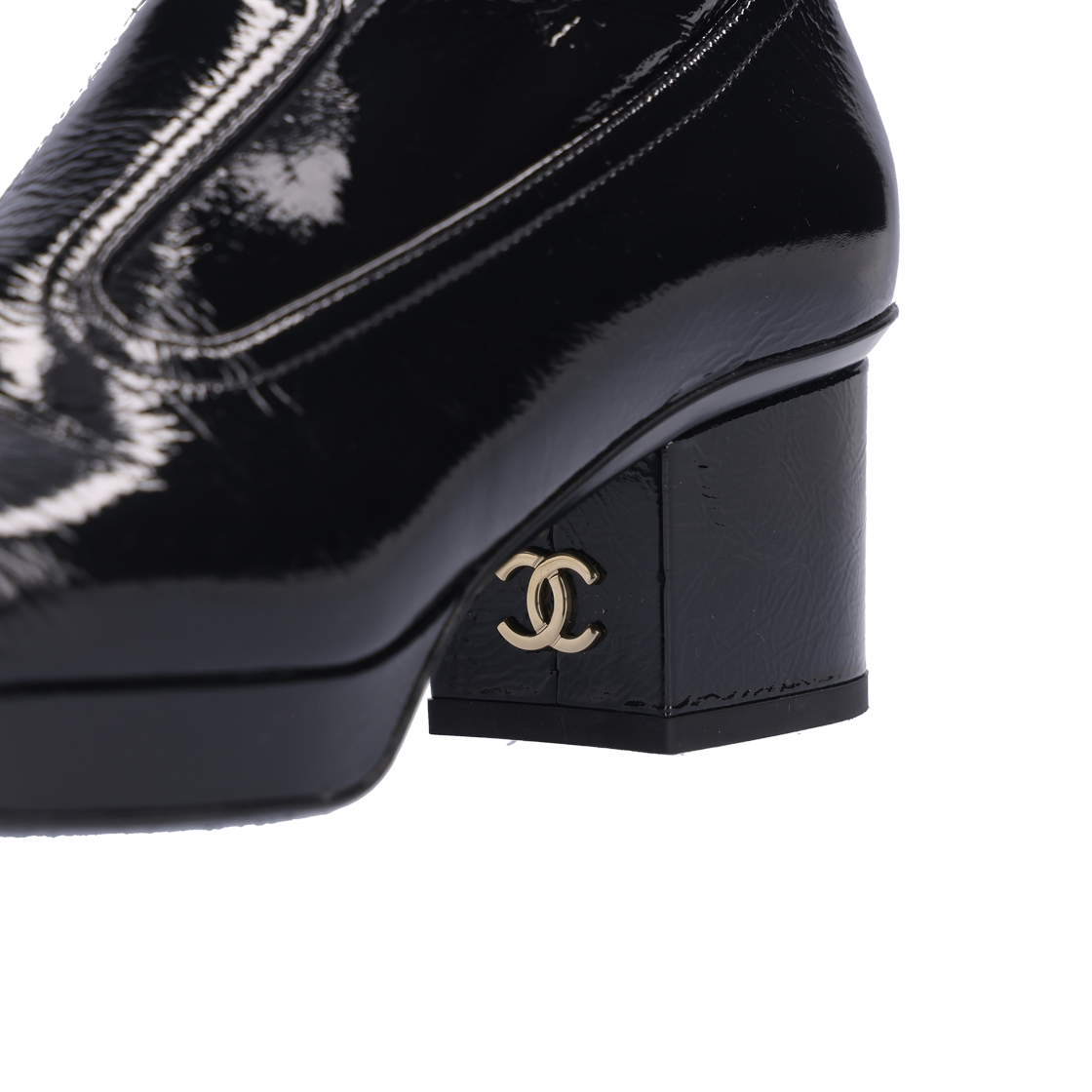 IT7IL57KJ7GG Chanel Short Boots Black 36 - #5
