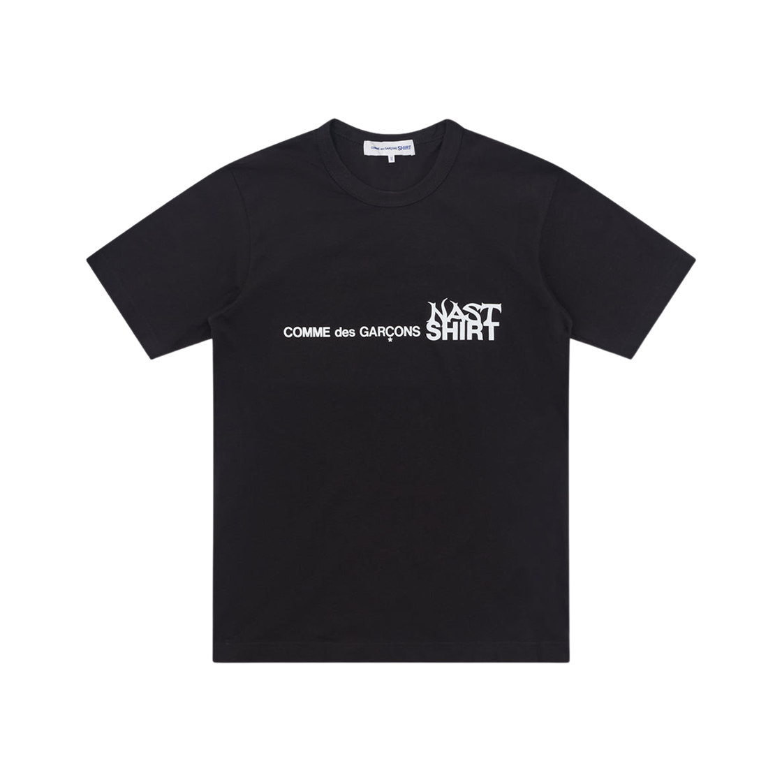 꼼데가르송 셔츠 x 에이셉 네스트 로고 티셔츠 블랙(Comme des Garcons Shirt x A$AP Nast Logo T-Shirt Black) - 1