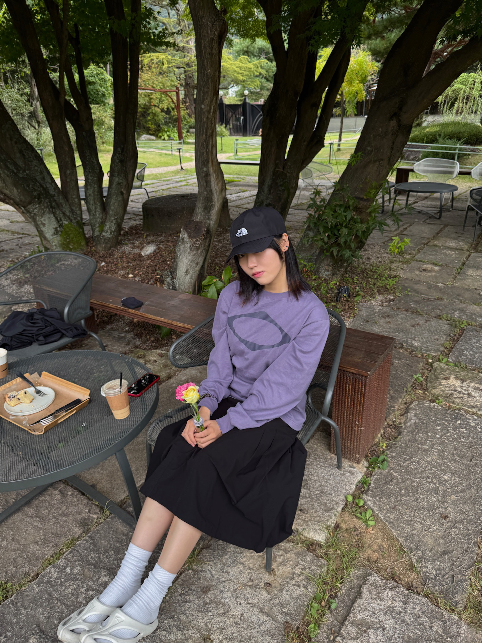 Mischief Rhombus Long Sleeve Purple, (W) Keen Shanti White Black ์ฐฉ์ฉ ์คํ์ผ - 1