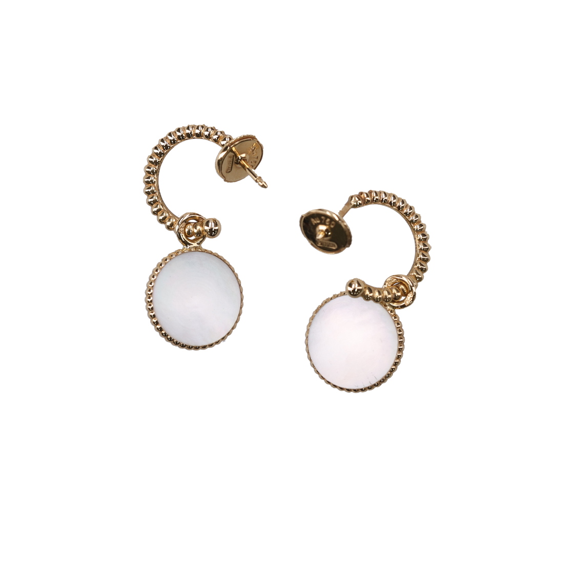 ITGEDSUUD7HN Dior Rose des Vents Earings Diamond Yellow Gold - #2