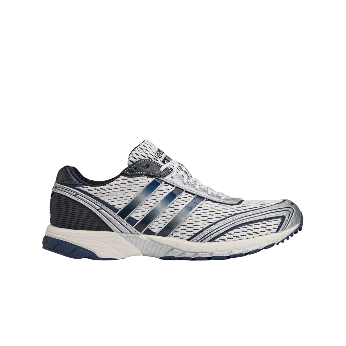 JP7544 (W) Adidas x Sporty & Rich Adizero Adios Footwear White Collegiate Navy