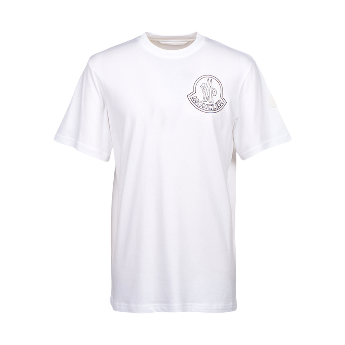 몽클레르 숏 슬리브 티셔츠 화이트 - 25SS(Moncler Short Sleeve T-Shirt White - 25SS)