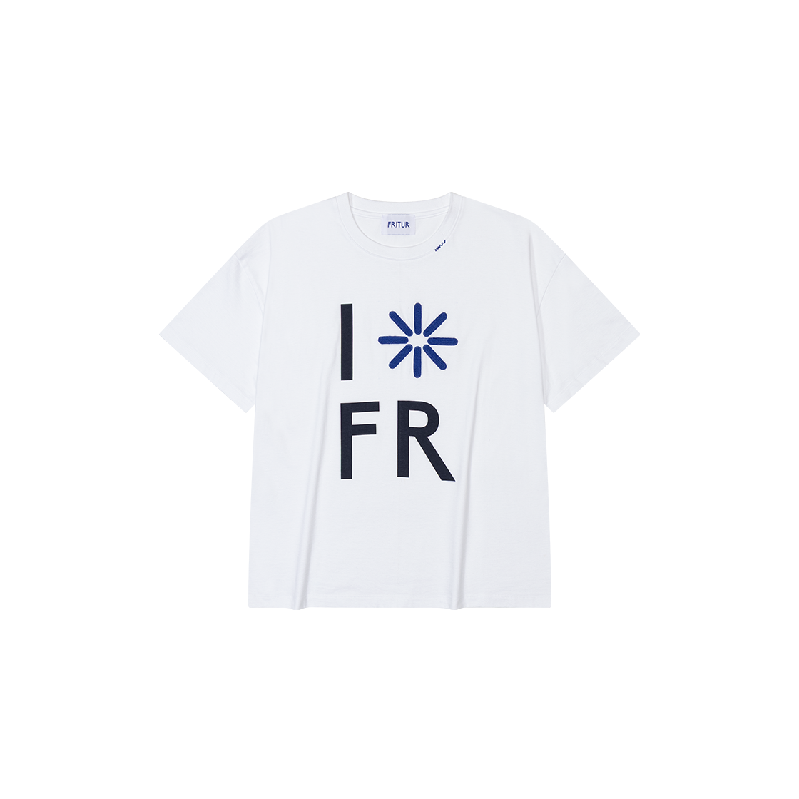 프리터 아이 러브 프리터 티셔츠 화이트