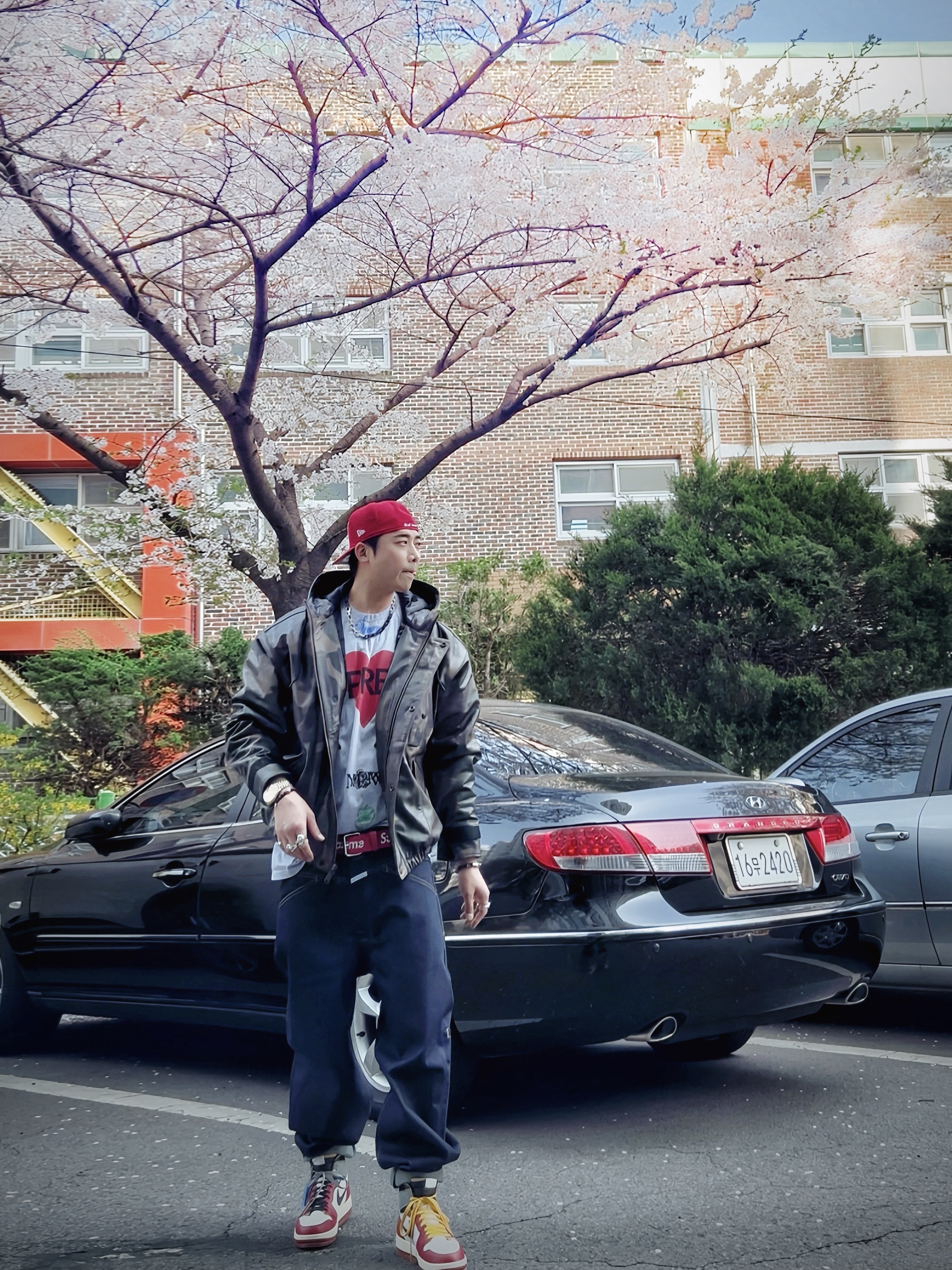 Supreme Bones Box Logo New Era Red - 25SS, Supreme Announcing T-Shirt Heather Grey - 25SS ์ฐฉ์ฉ ์คํ์ผ - 5