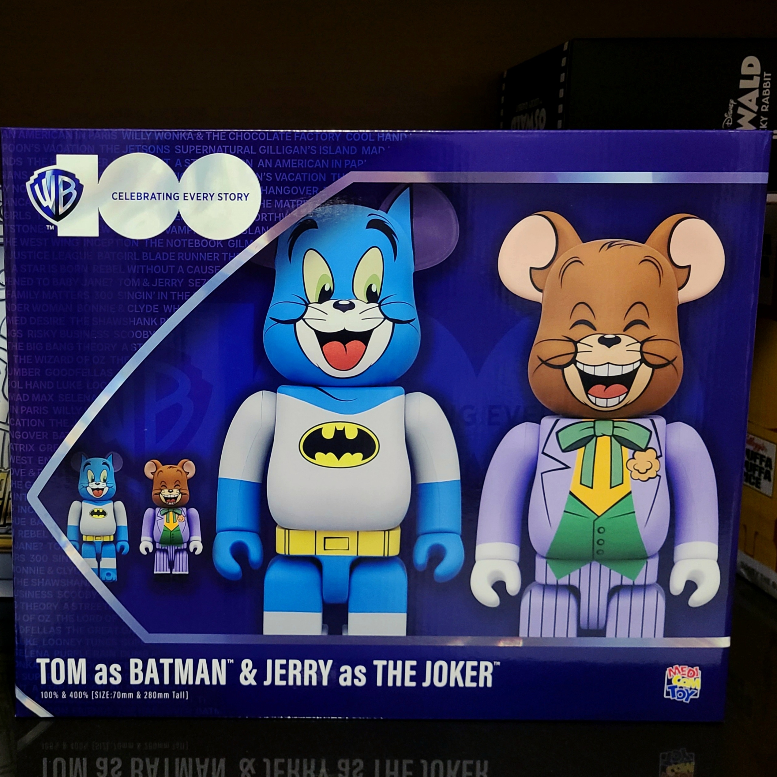 Bearbrick x Grateful Dead Dancing Bear 100% & 400% Set 착용 스타일 - 1