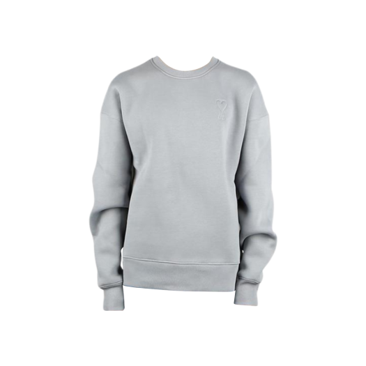 AMI de Coeur Embossed Sweatshirt Clay Blue