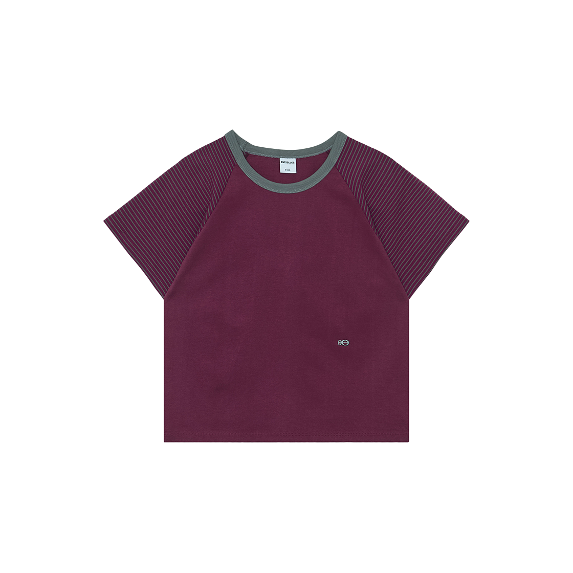 ENZO BLUES ♥ MUSHROOM Boxy T-shirt / 追跡付