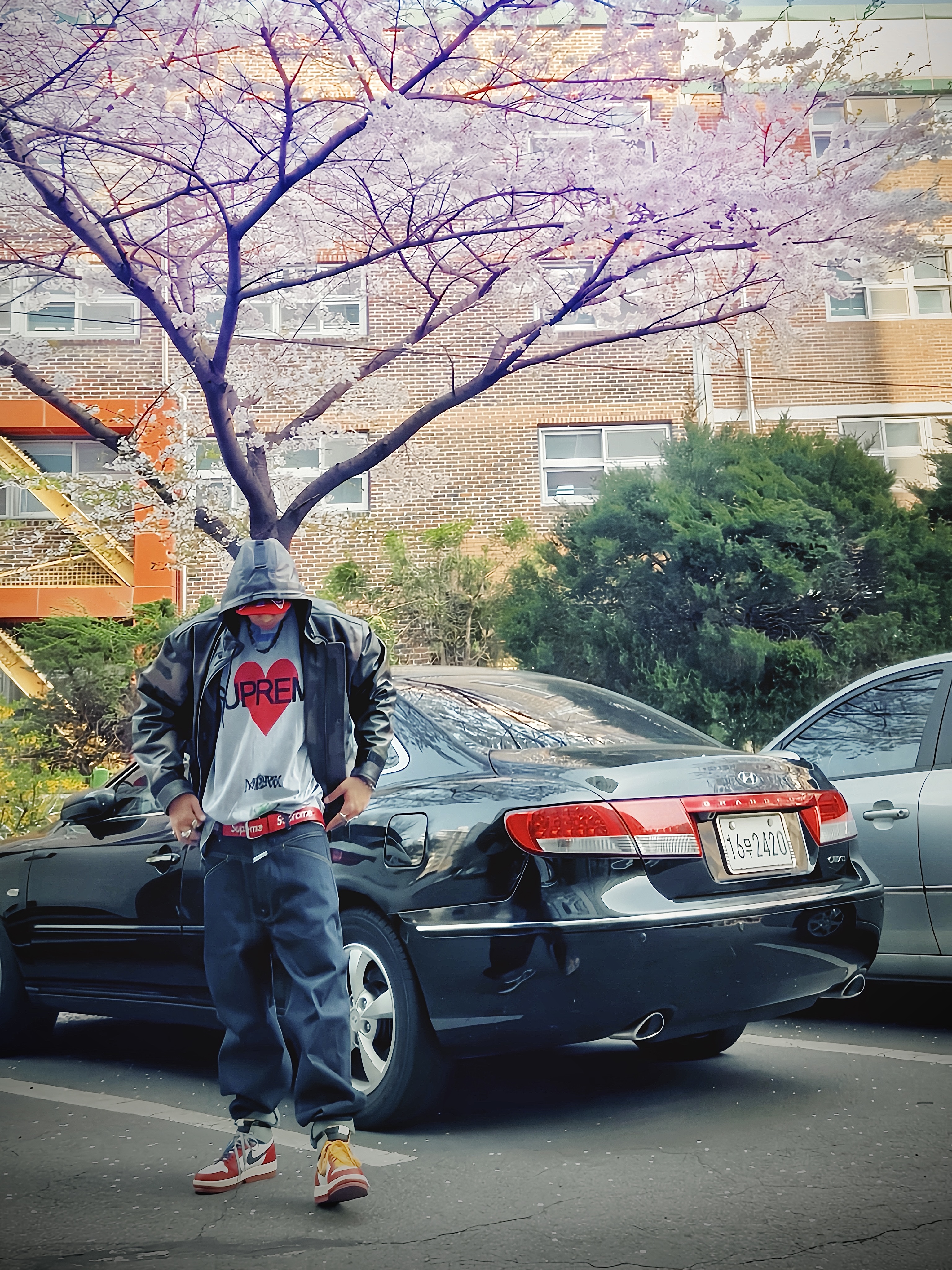 Supreme Bones Box Logo New Era Red - 25SS, Supreme Announcing T-Shirt Heather Grey - 25SS ์ฐฉ์ฉ ์คํ์ผ - 2